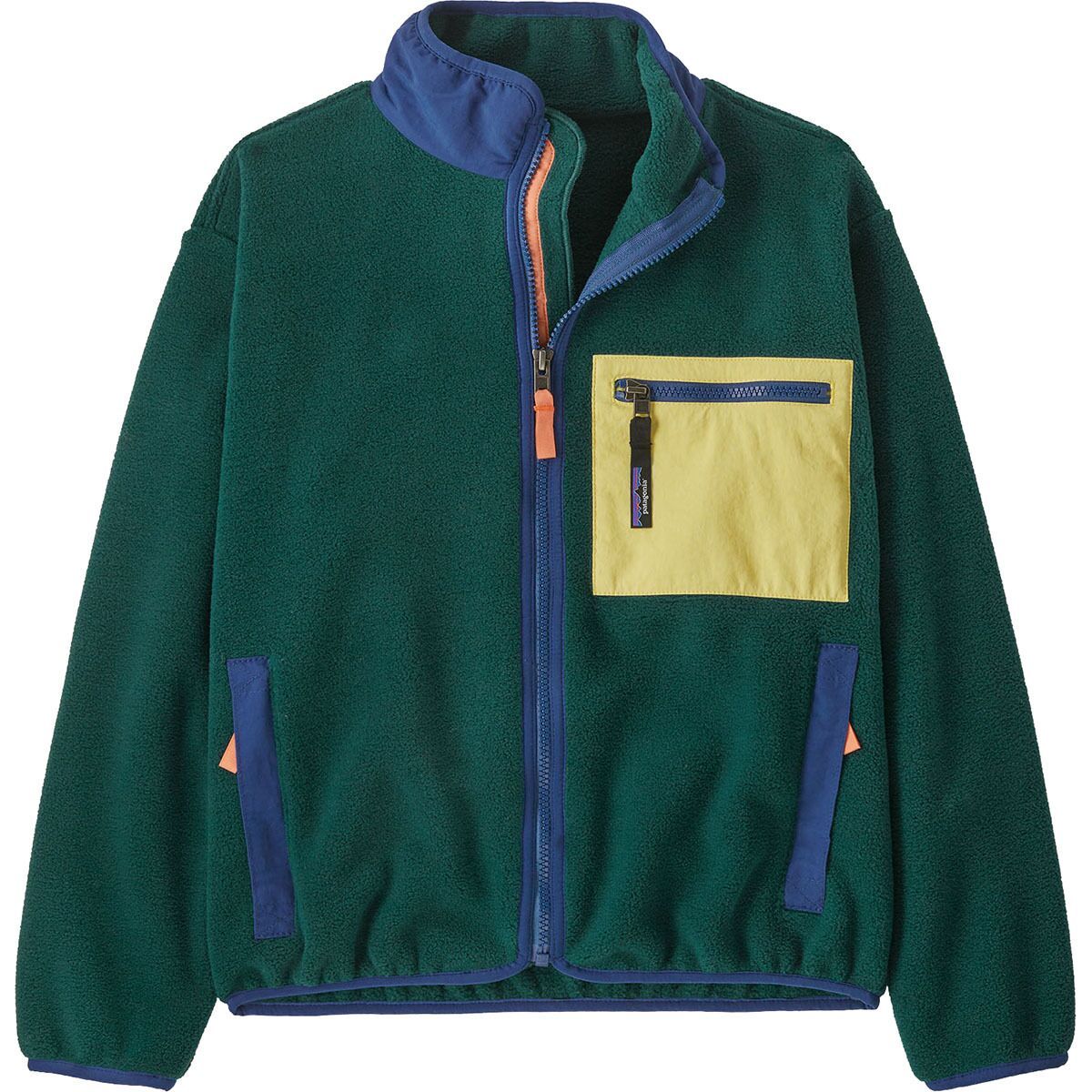 Image of Patagonia Synchilla Jacket - Kids' Cascade Green, L