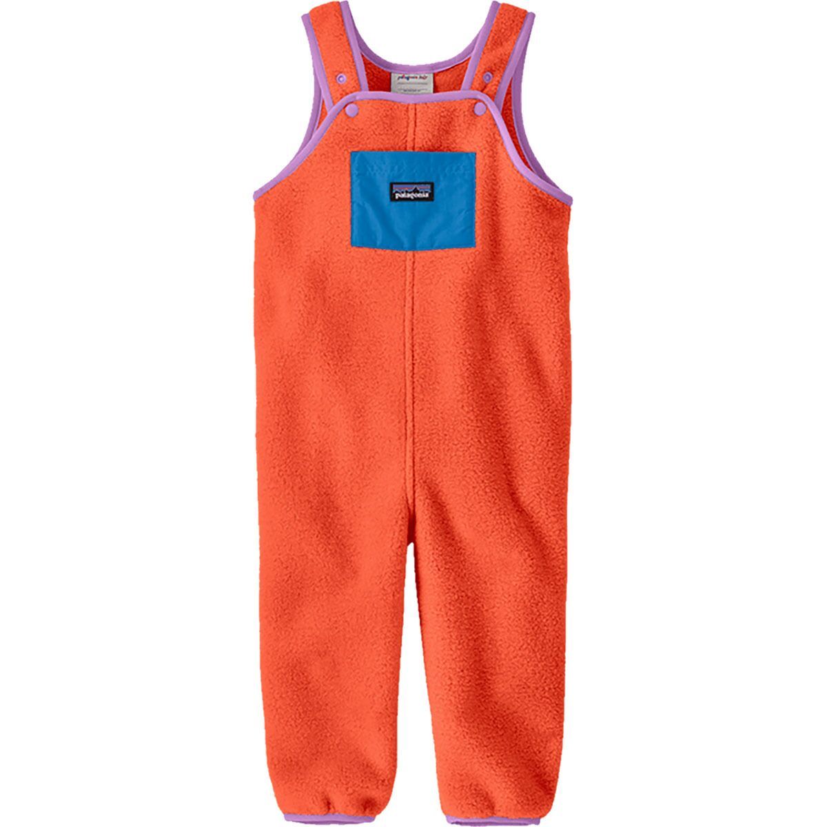 Image of Patagonia Synchilla Overall - Infants' Orange Peel, 6M