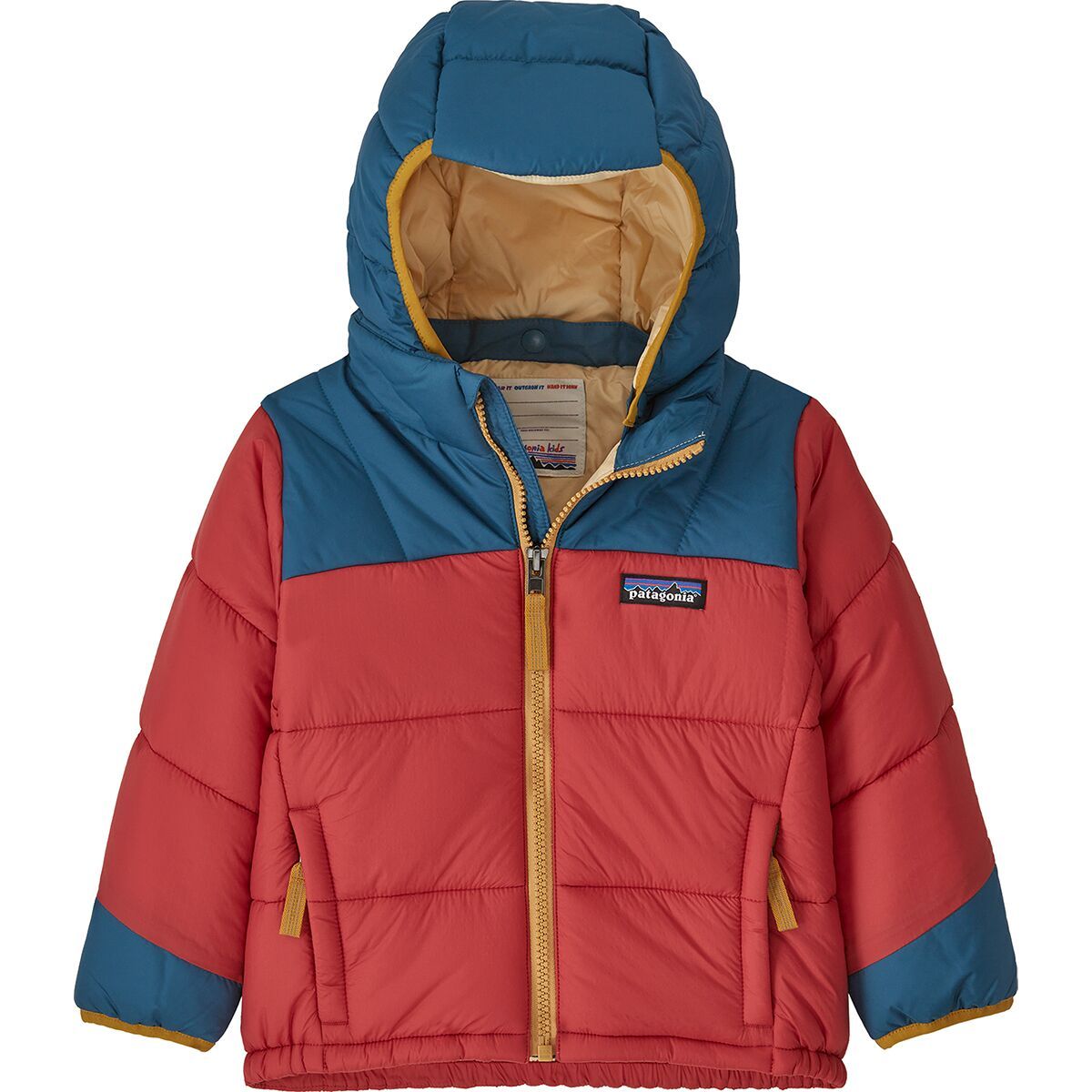 Patagonia Synthetic Puffer Hoodie - Infants' Sumac Red, 18M