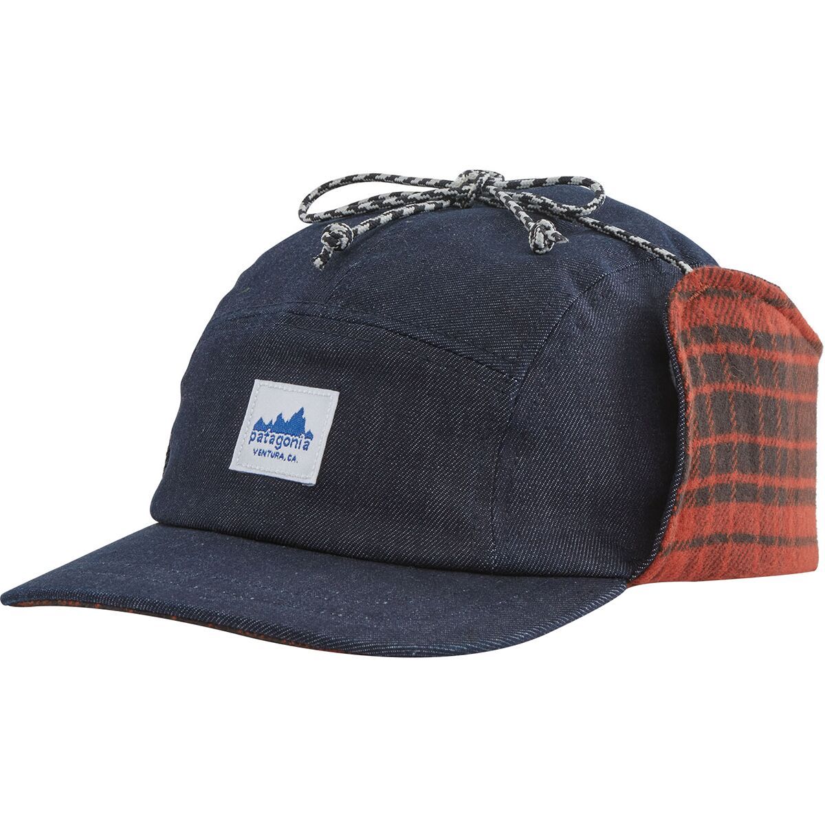 Patagonia Range Earflap Cap Cascade: Burnished Red, L