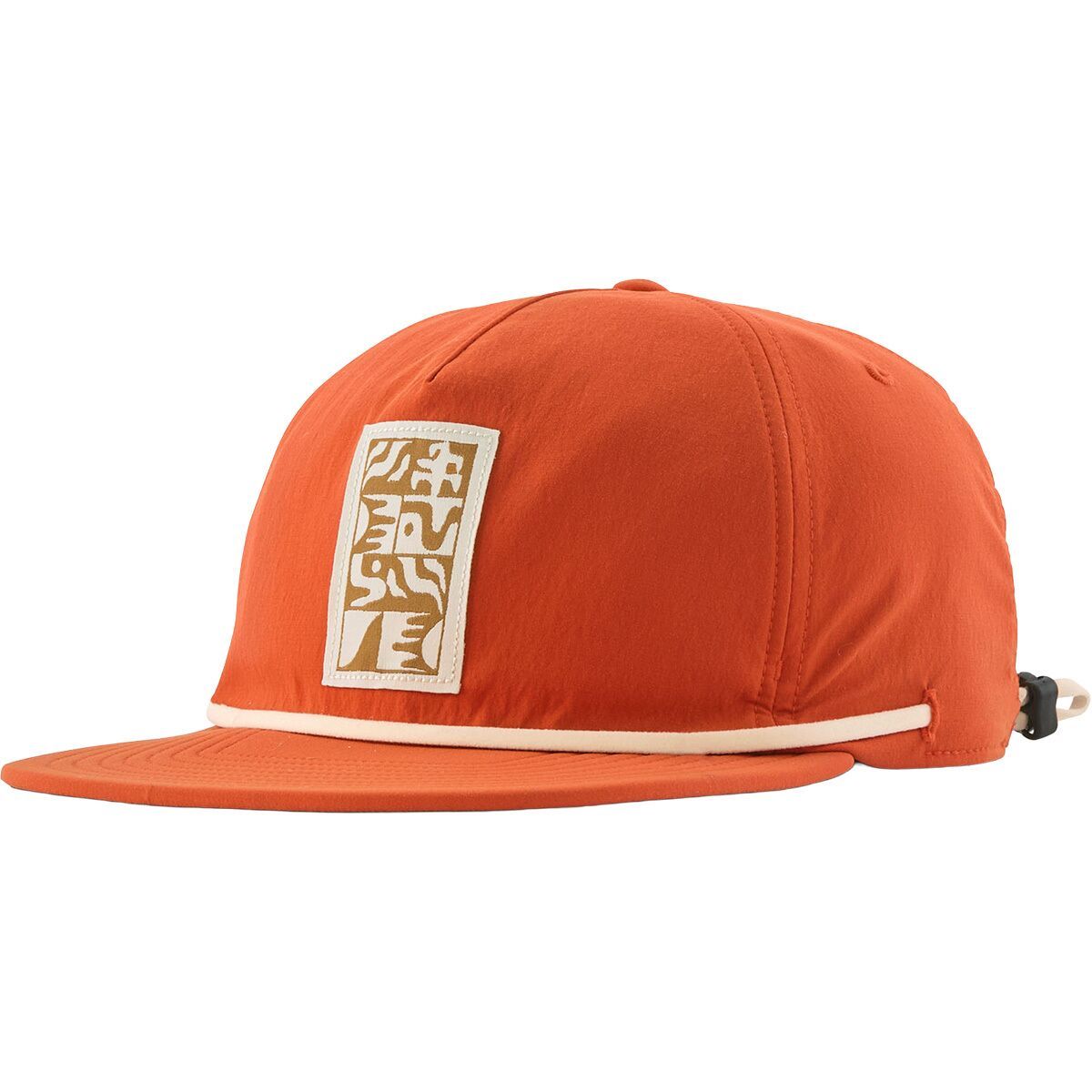 Image of Patagonia Merganzer Hat Mother Rays: Coal Orange, One Size