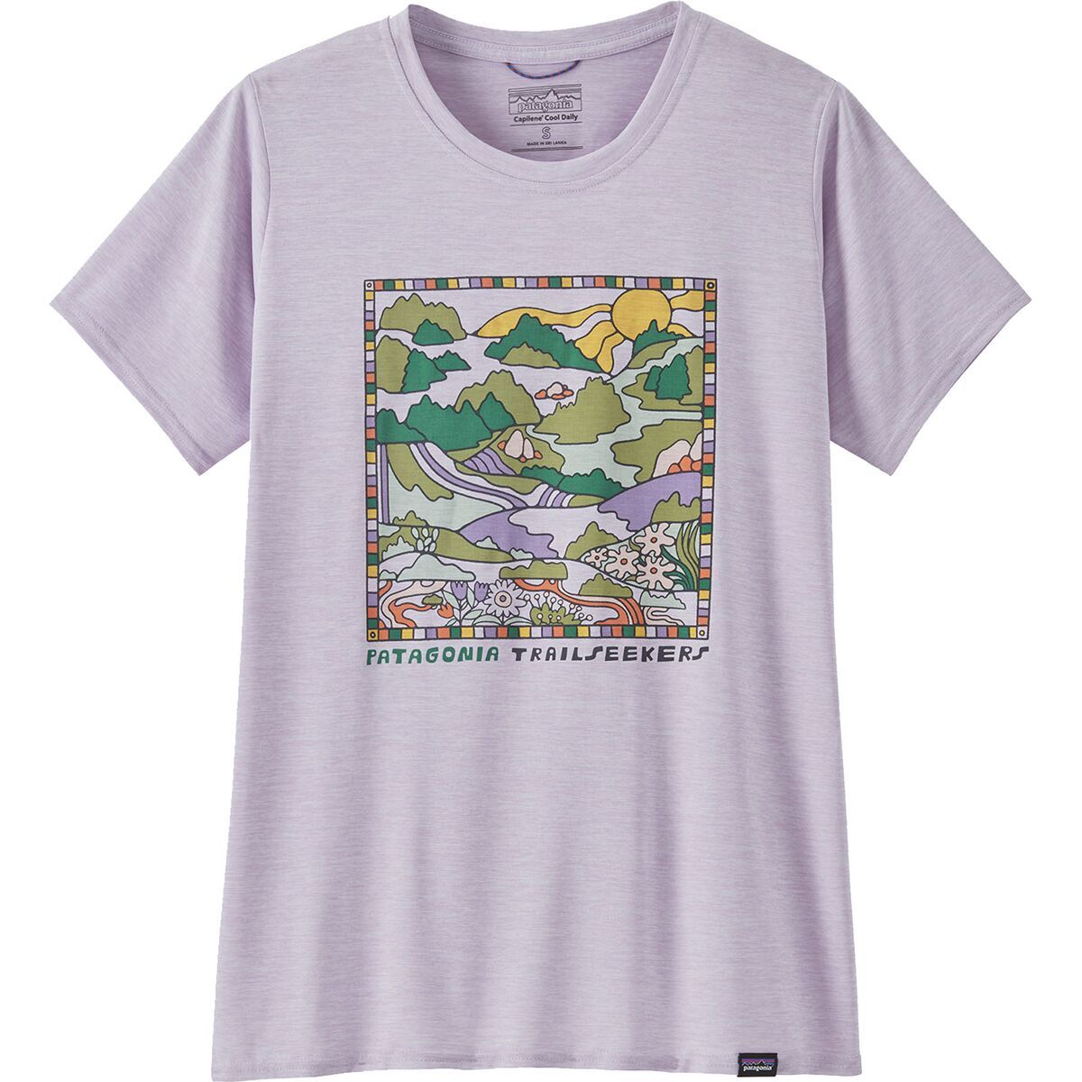 Patagonia Cap Cool Daily Graphic Shirt - Lands - Women