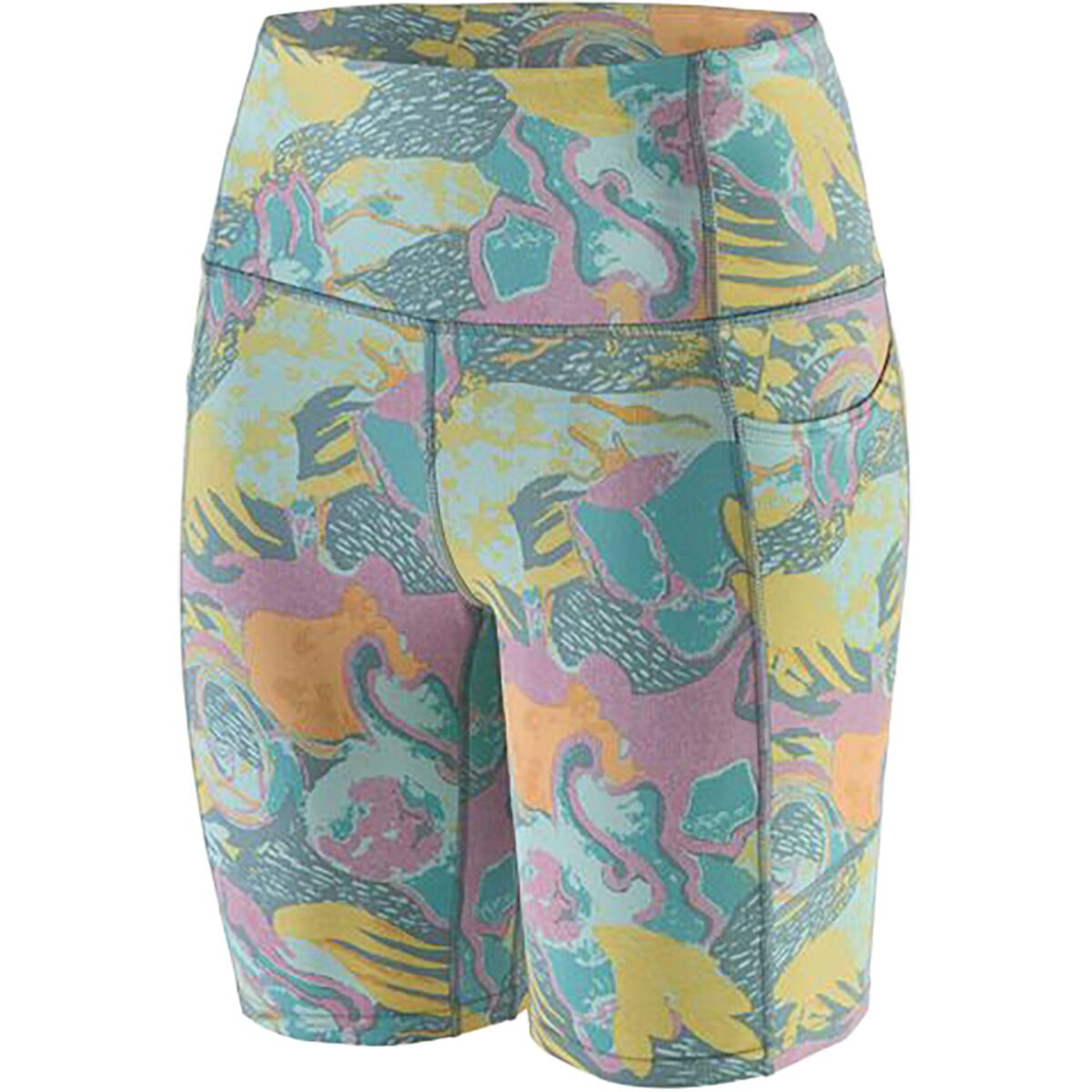 Image of Patagonia Maipo 8in Short - Women's Moon Tripper/Blue Sage, S