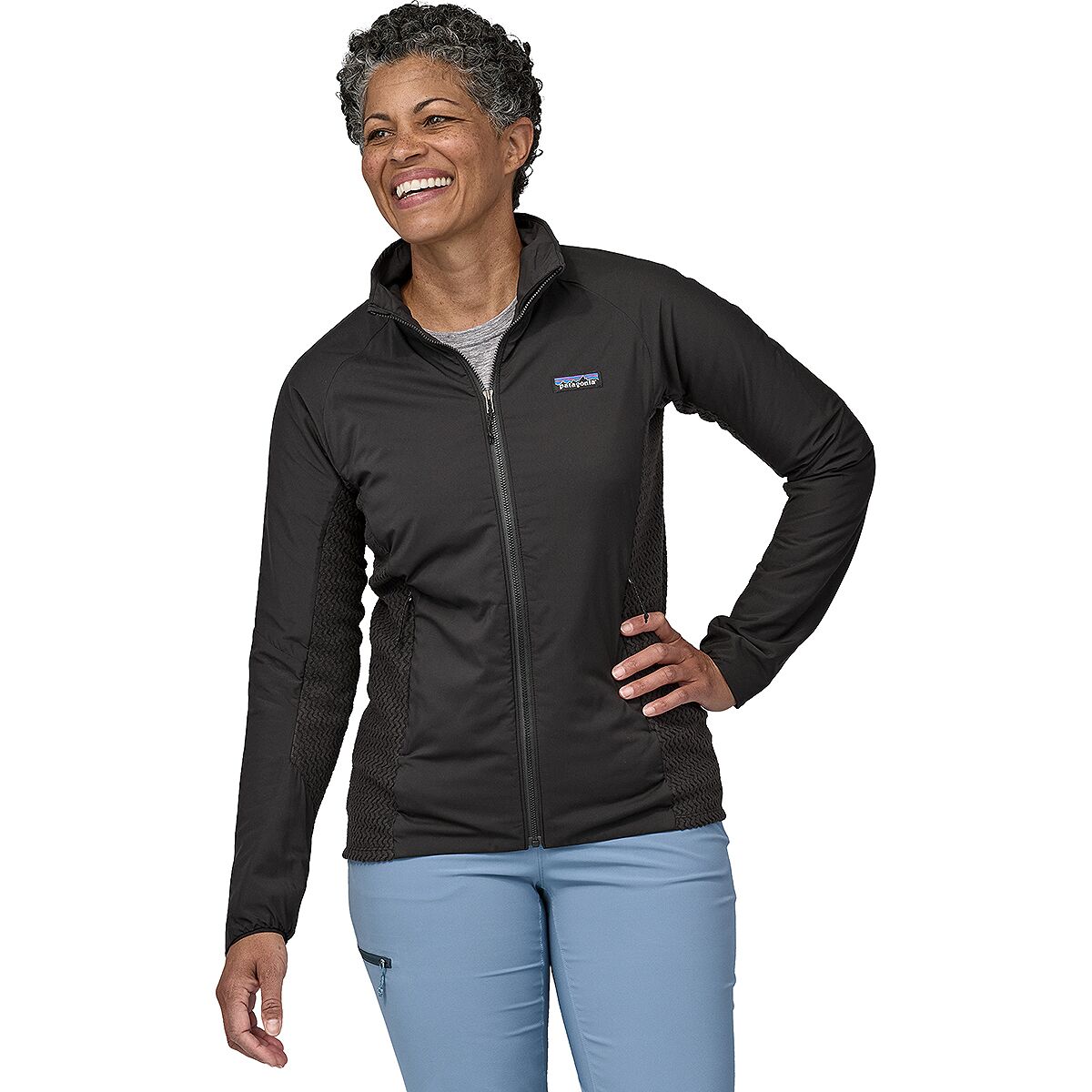 Image of Patagonia Nano-Air Light Hybrid Insulated Jacket - Women's Black, XXL