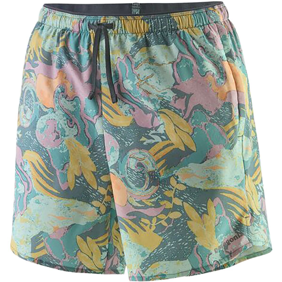 Image of Patagonia Multi Trail Short - Women's Moon Tripper/Blue Sage, L