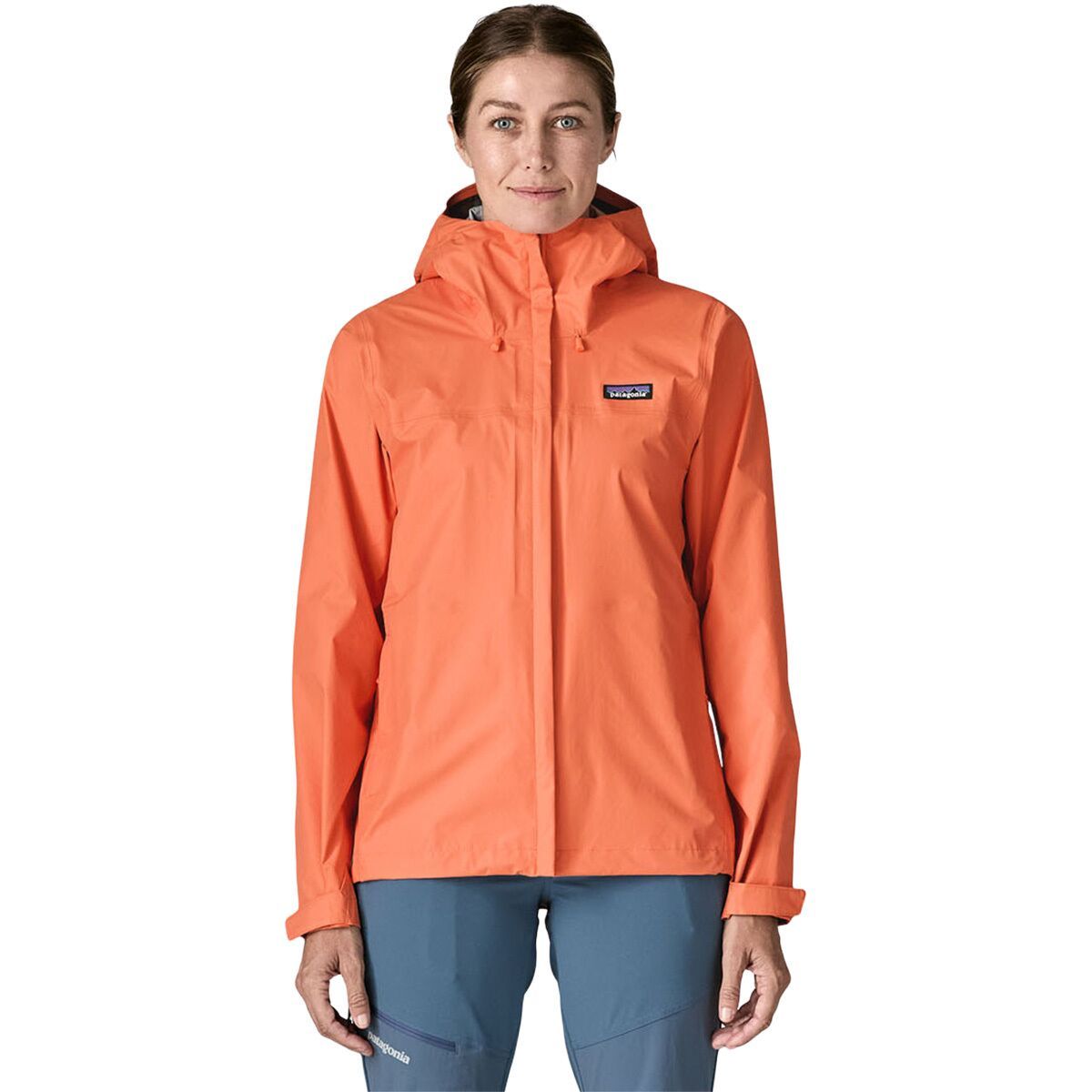 Image of Patagonia Torrentshell 3L Jacket - Women's Peach Sherbet, L