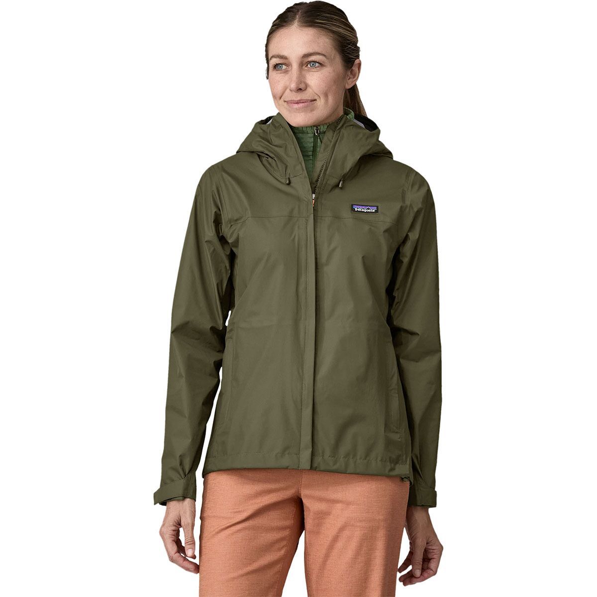Image of Patagonia Torrentshell 3L Jacket - Women's Pine Needle Green, XS