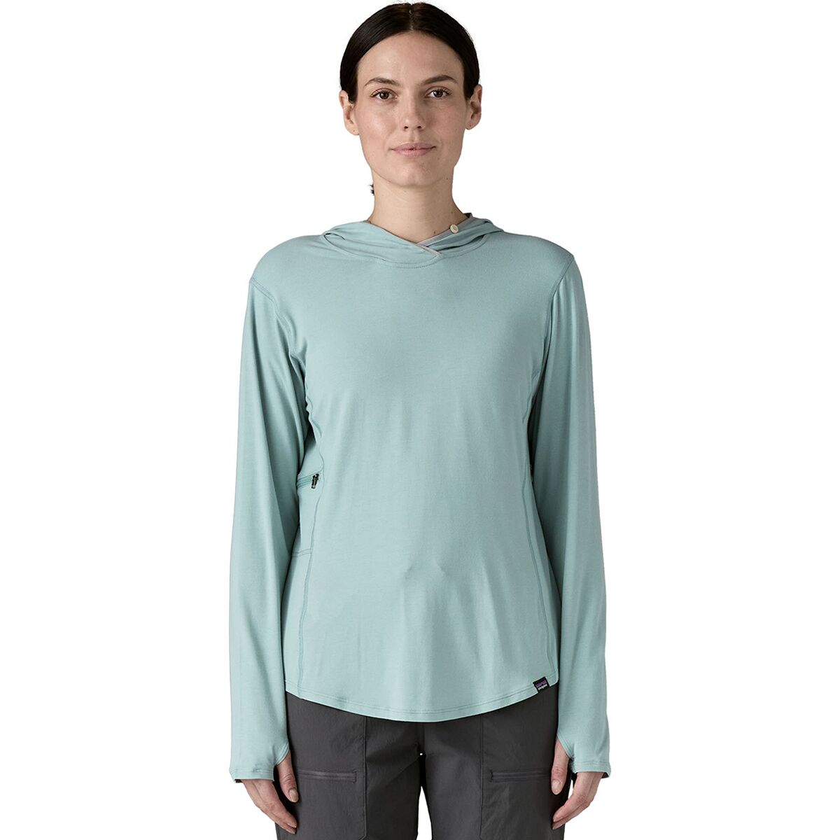 Image of Patagonia Tropic Comfort Natural Hoodie - Women's Thermal Blue, XS