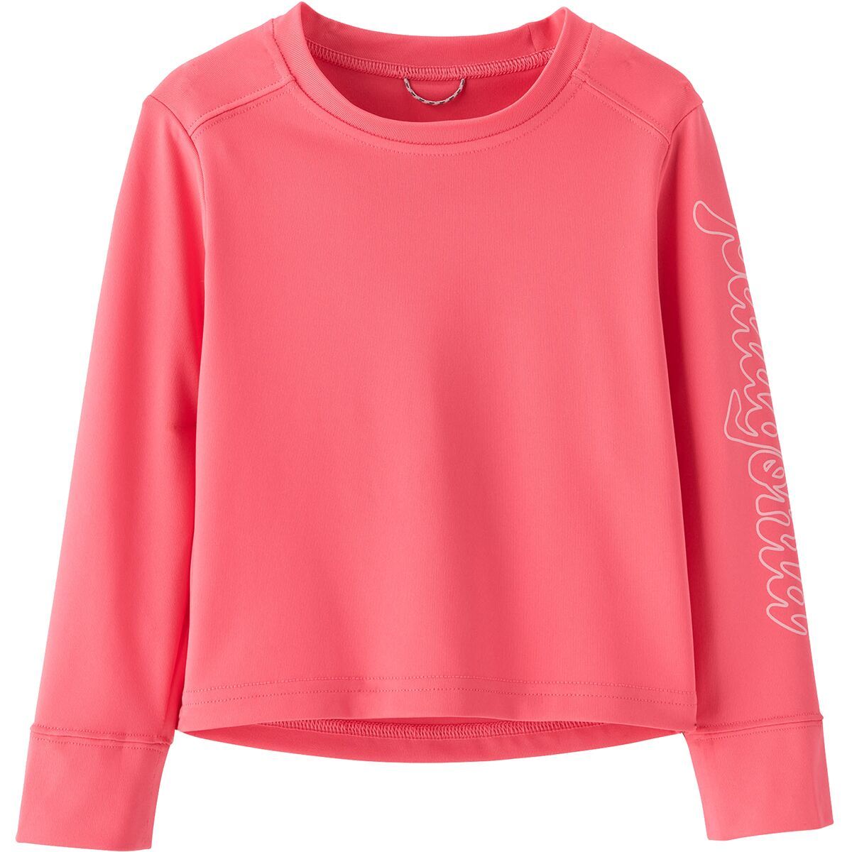 Patagonia Capilene Silkweight Long-Sleeve Crew - Infants' Fitz Script/Afternoon Pink, 5T