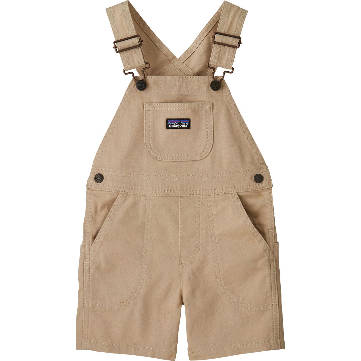 Image of Patagonia Stand Up Shortall - Toddlers' Oar Tan, 4T