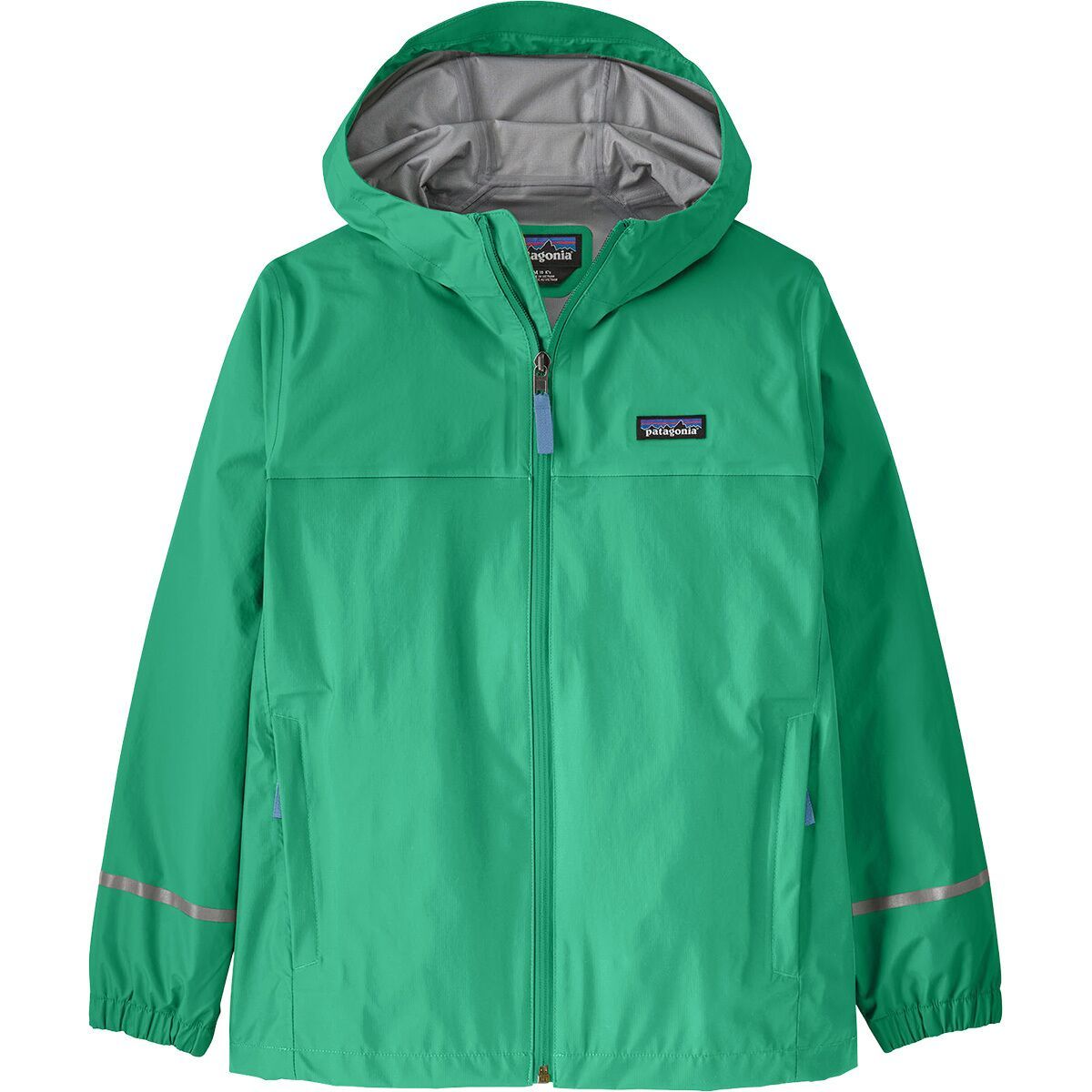 Image of Patagonia Torrentshell 3L Jacket - Kids' Aqua Stone, S