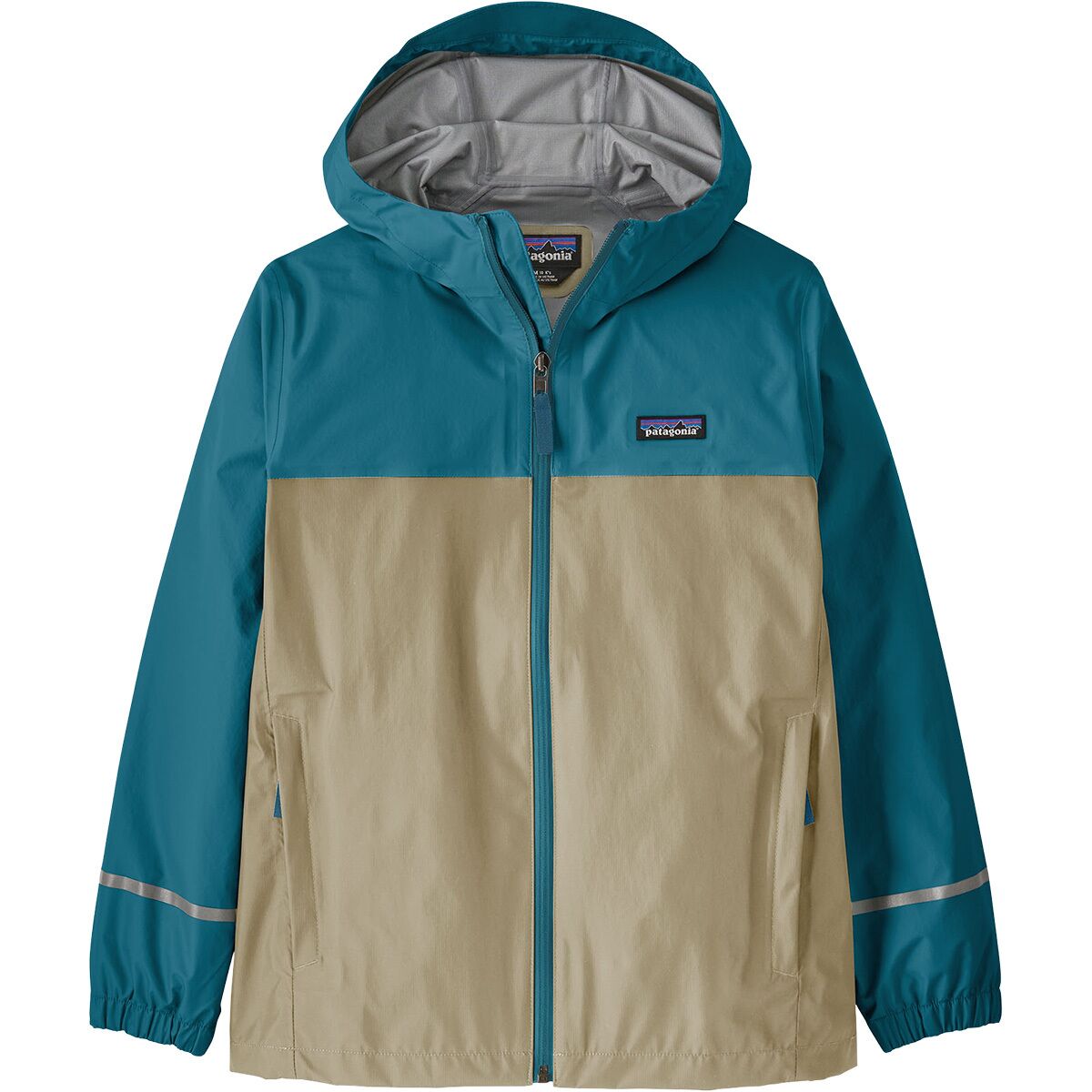 Image of Patagonia Torrentshell 3L Jacket - Kids' Glacial Blue, M