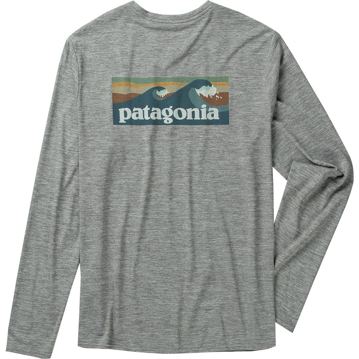 Patagonia Cap Cool Daily Graphic Long-Sleeve Shirt - Waters - Men's , L