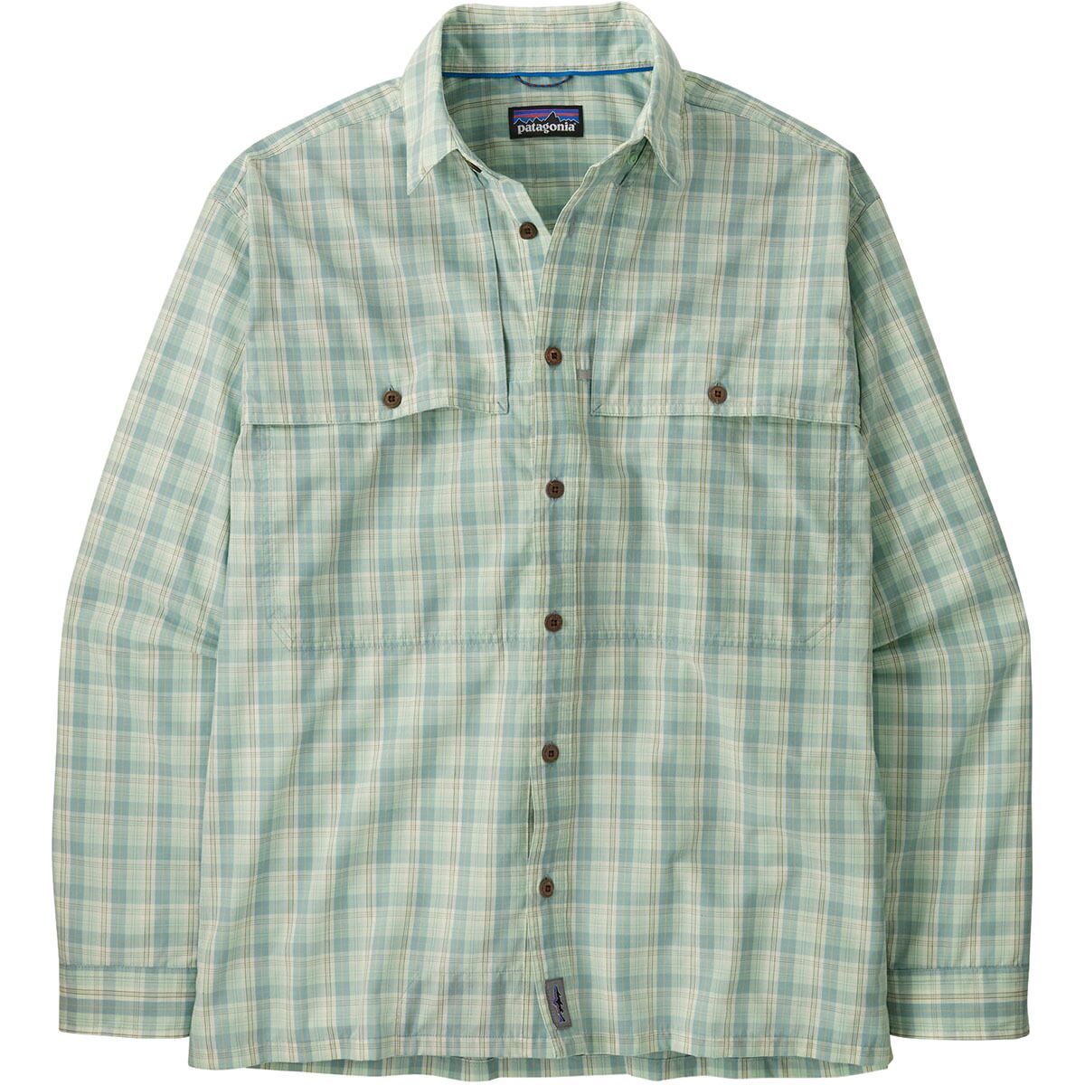 Image of Patagonia Island Hopper II Long-Sleeve Shirt - Men's Dipper: Rinsed Green, L