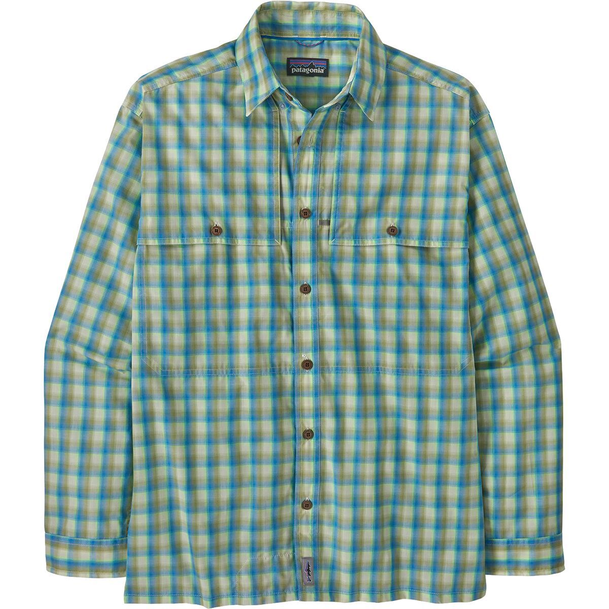 Patagonia Island Hopper II Long-Sleeve Shirt - Men's Mirrored: Golden Caramel, M