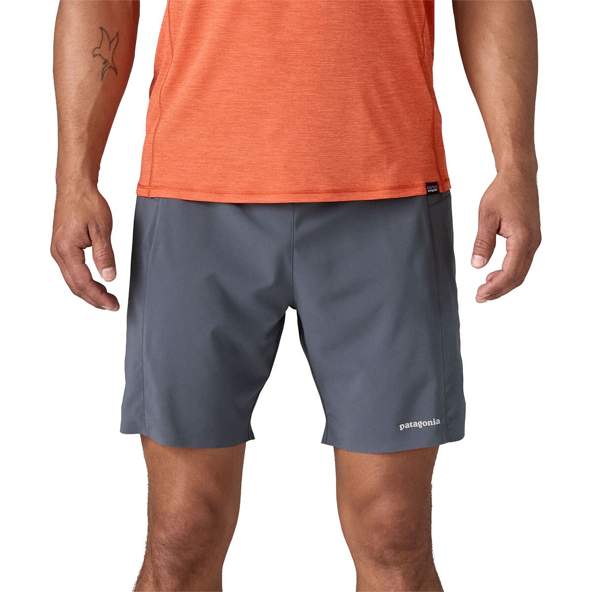 Image of Patagonia Strider Pro 7in Short - Men's Smolder Blue, S