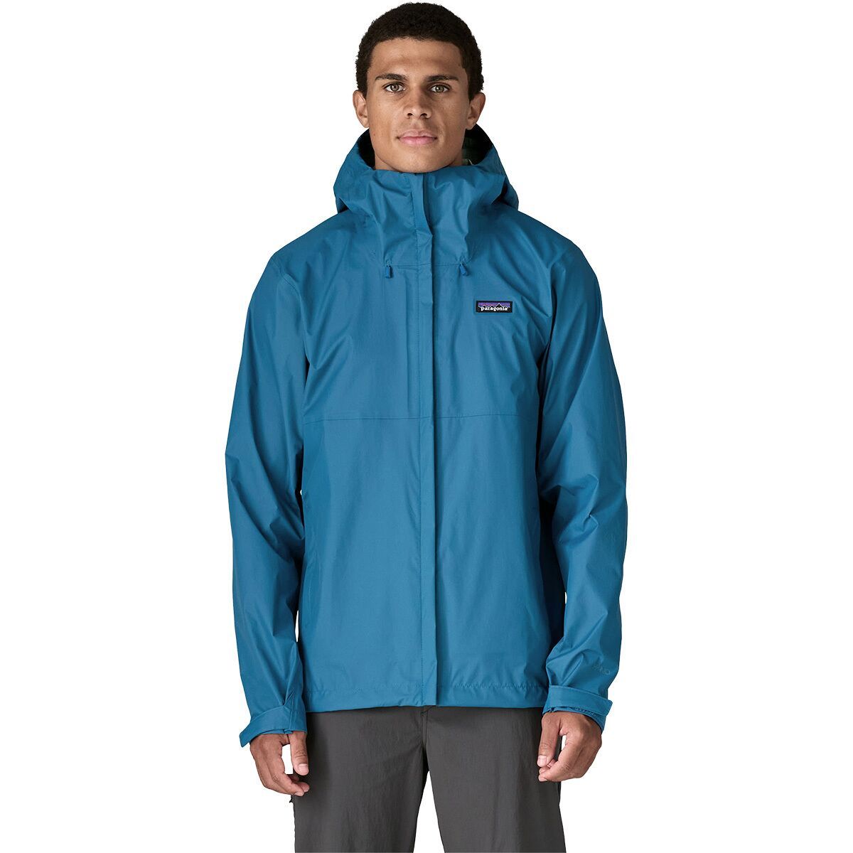Image of Patagonia Torrentshell 3L Jacket - Men's Aquatic Blue, M