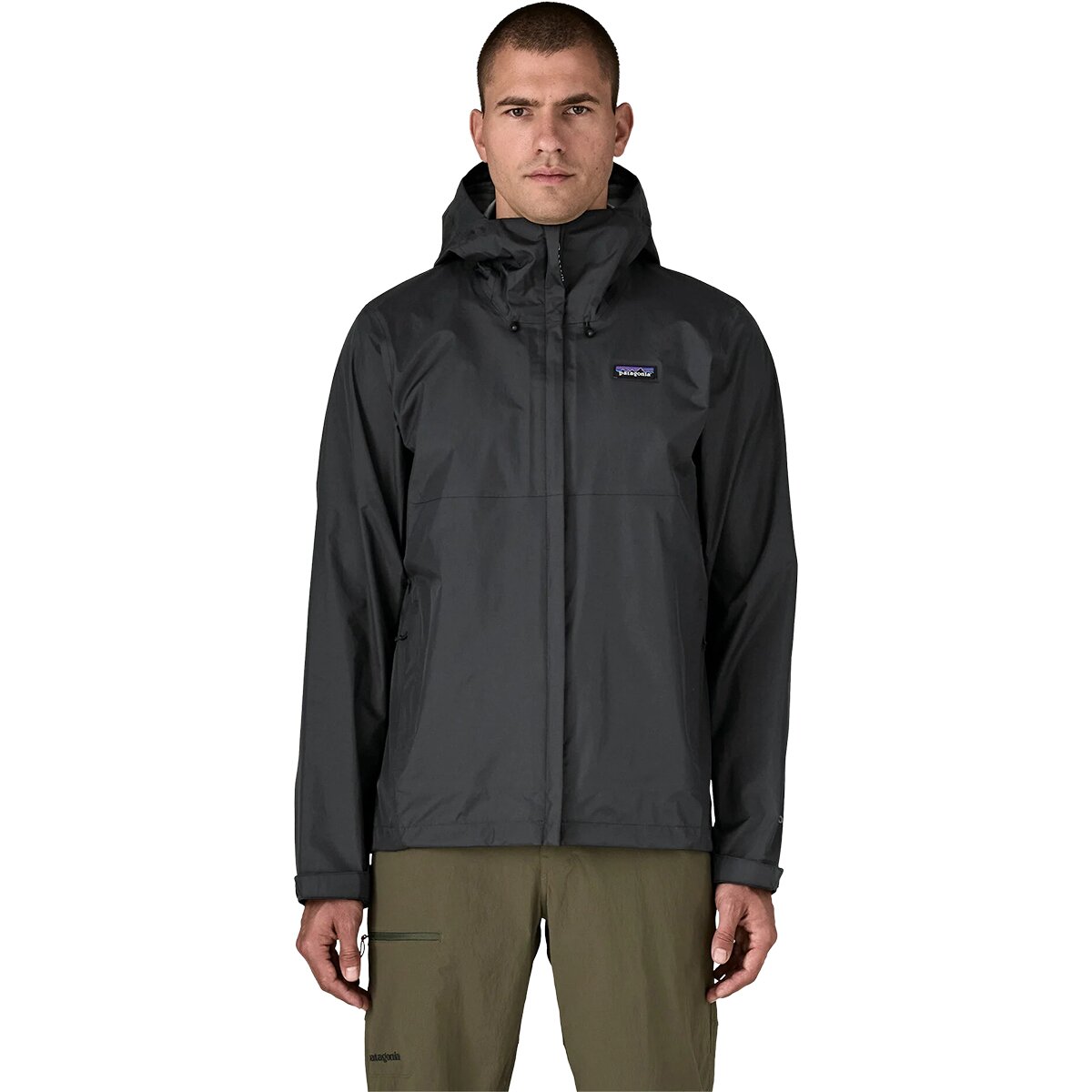 Image of Patagonia Torrentshell 3L Jacket - Men's Black, XS