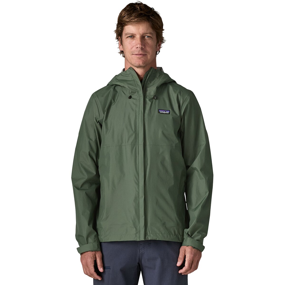Image of Patagonia Torrentshell 3L Jacket - Men's Canopy Green, M