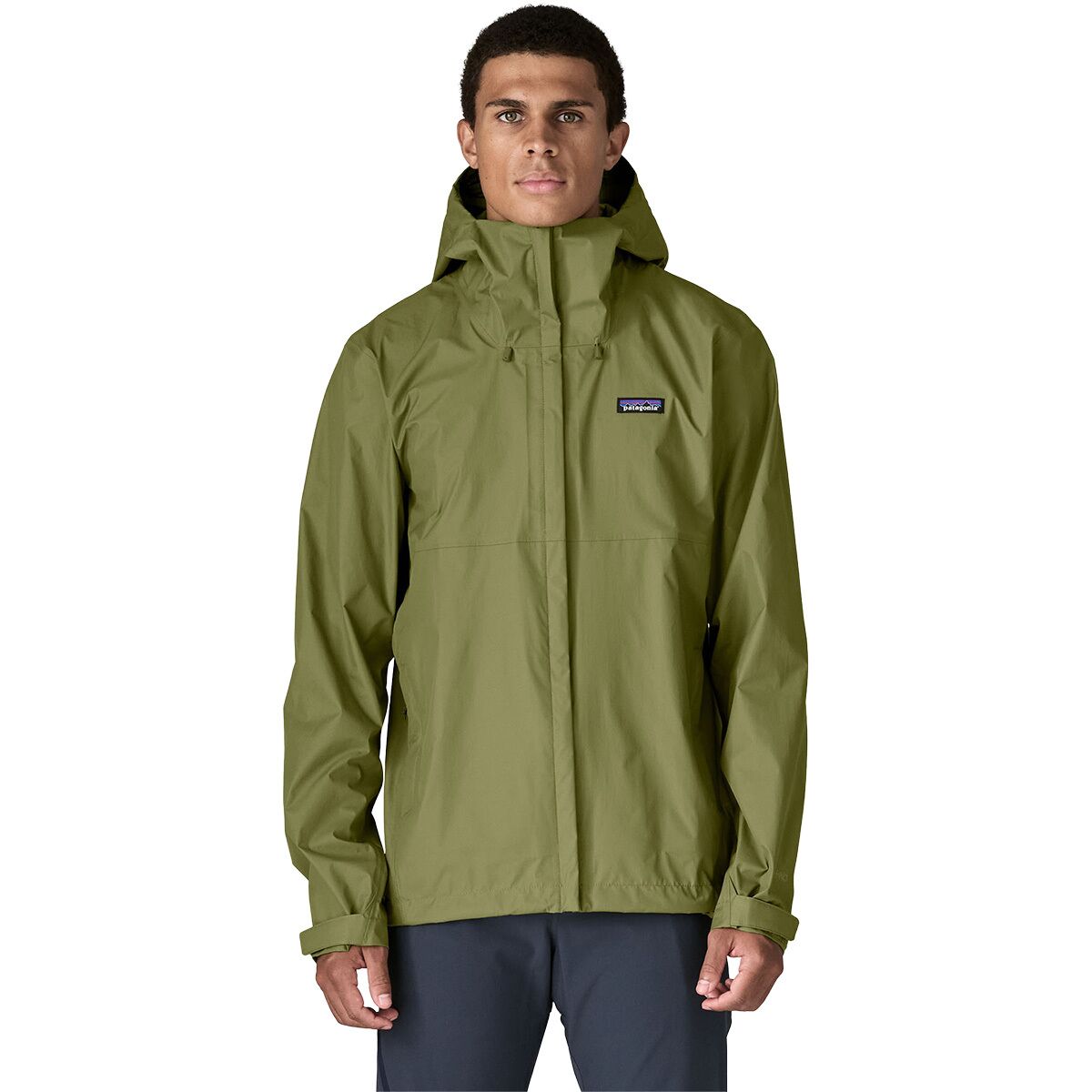 Image of Patagonia Torrentshell 3L Jacket - Men's Caper Green, M