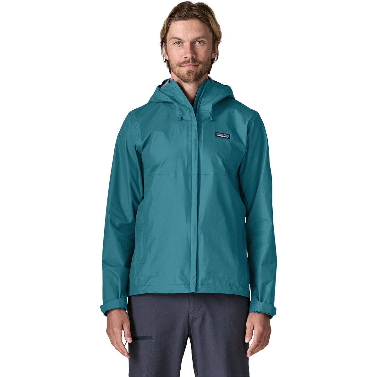 Image of Patagonia Torrentshell 3L Jacket - Men's Glacial Blue, XXL