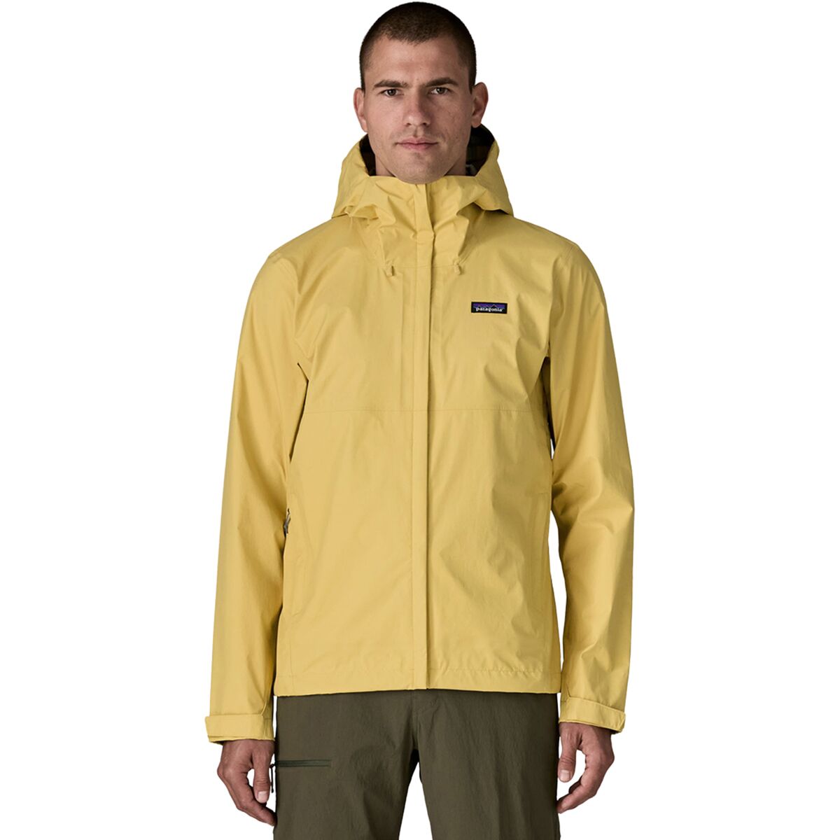 Image of Patagonia Torrentshell 3L Jacket - Men's Limestone Yellow, L