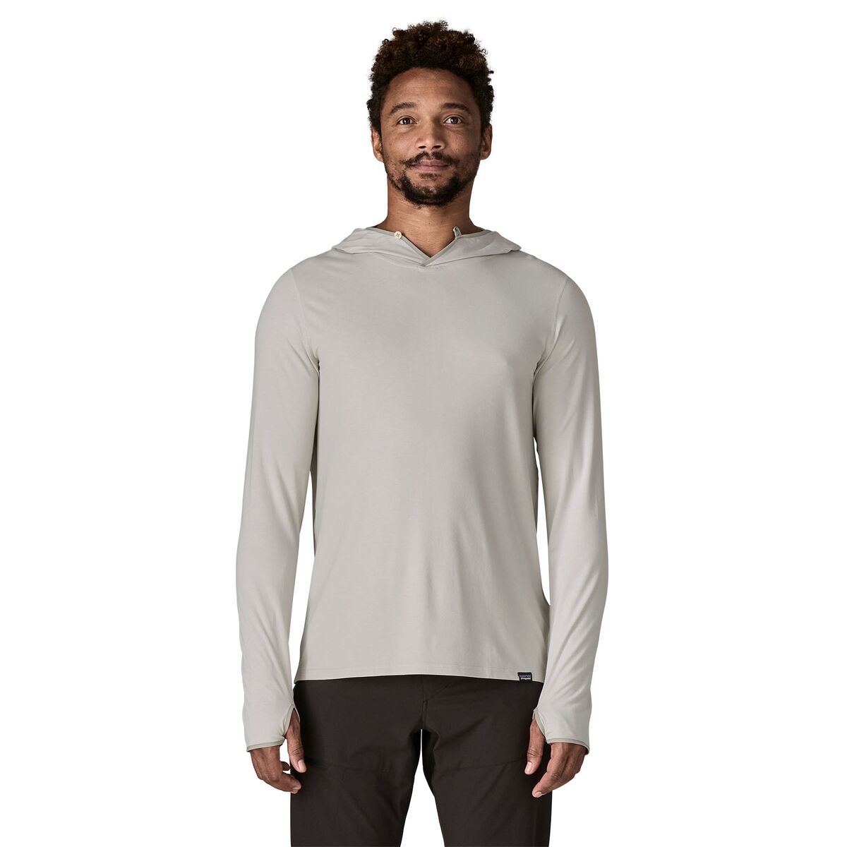 Image of Patagonia Tropic Comfort Natural Hoodie - Men's Crisp Grey, XXL
