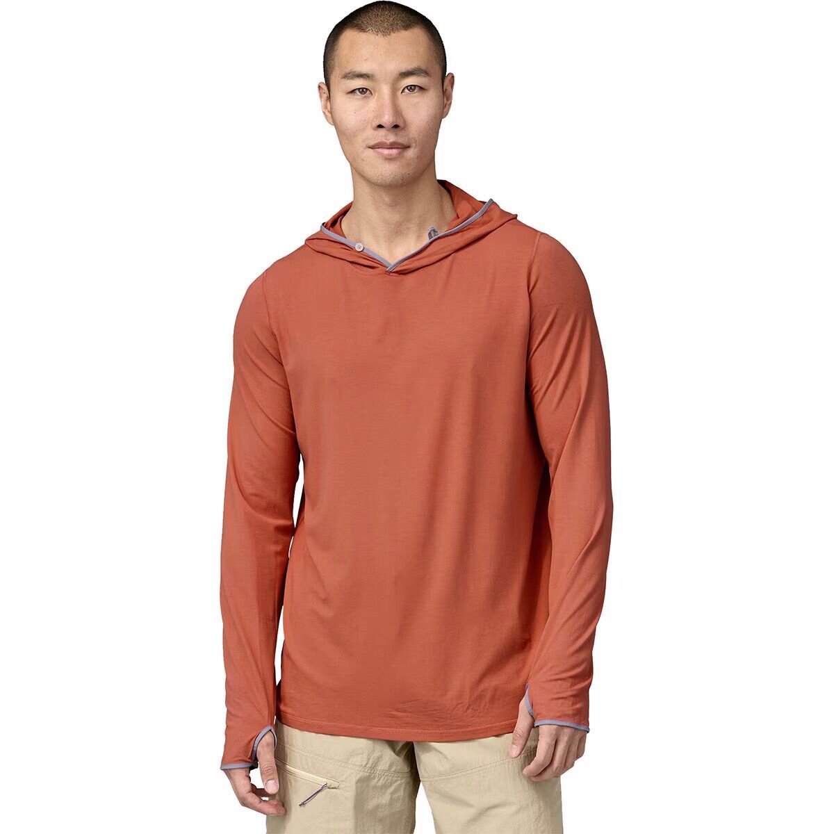 Patagonia Tropic Comfort Natural Hoody - Men's Quartz Coral, M