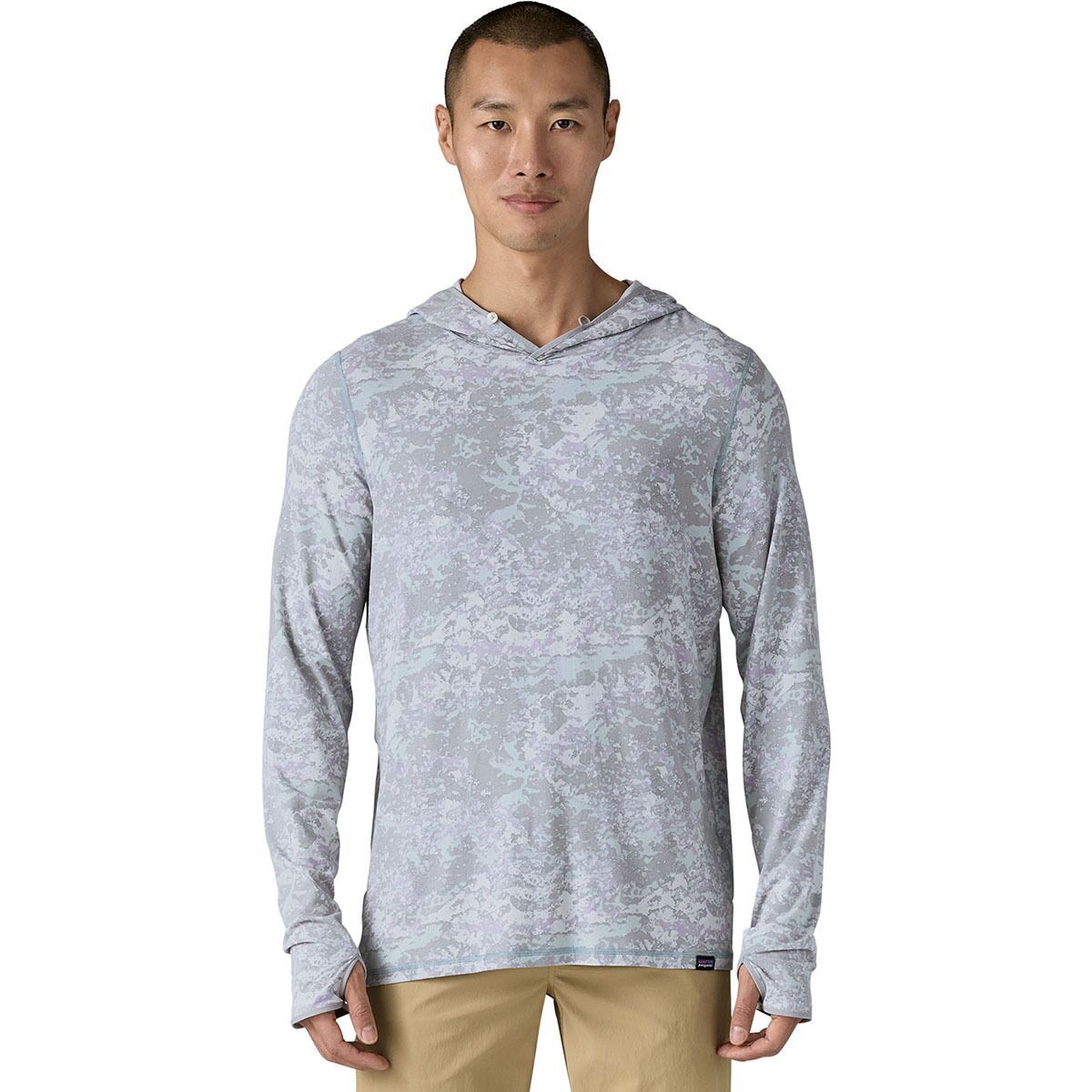 Image of Patagonia Tropic Comfort Natural Hoody - Men's Rock Wash: Thermal Blue, S