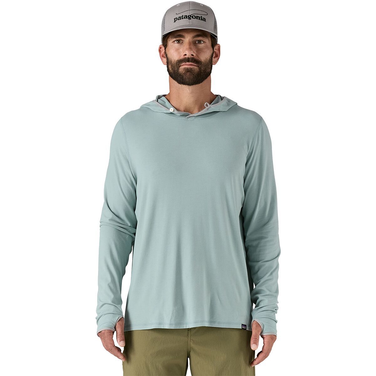 Image of Patagonia Tropic Comfort Natural Hoody - Men's Thermal Blue, XXL