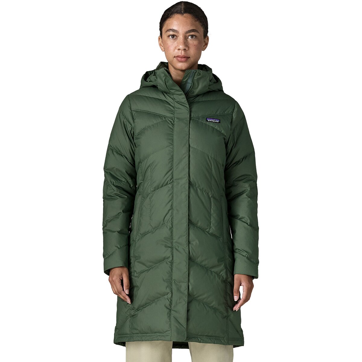 Image of Patagonia Down With It Parka - Women's Canopy Green, XL