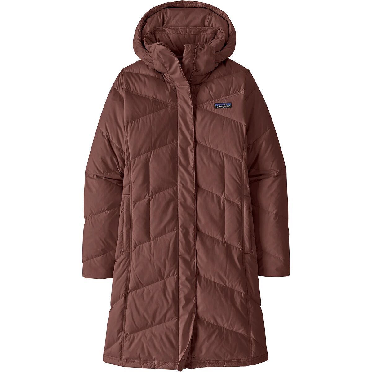 Image of Patagonia Down With It Parka - Women's Dark Ruby, S