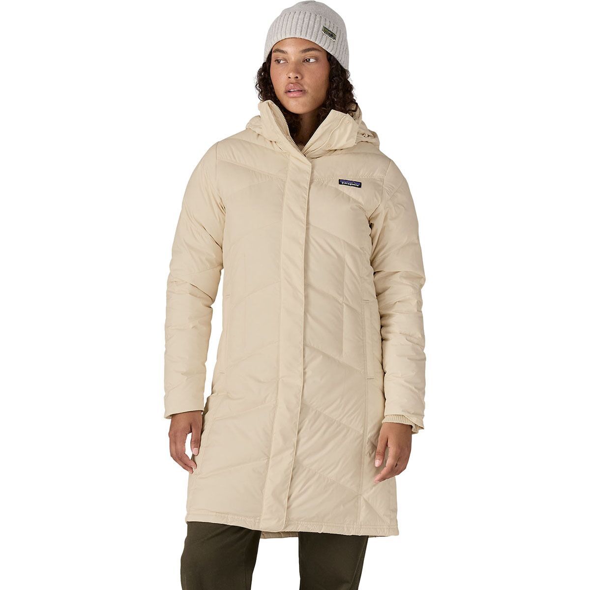 Image of Patagonia Down With It Parka - Women's Natural, L
