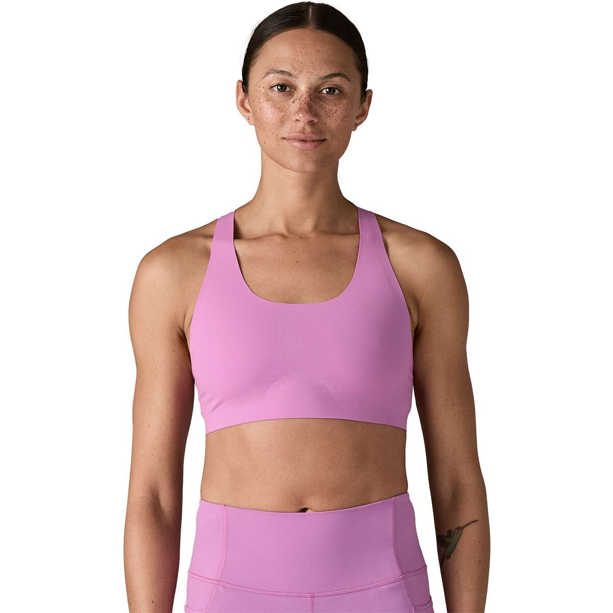 Image of Patagonia Live Simply Bra - Women's Brisk Purple, L
