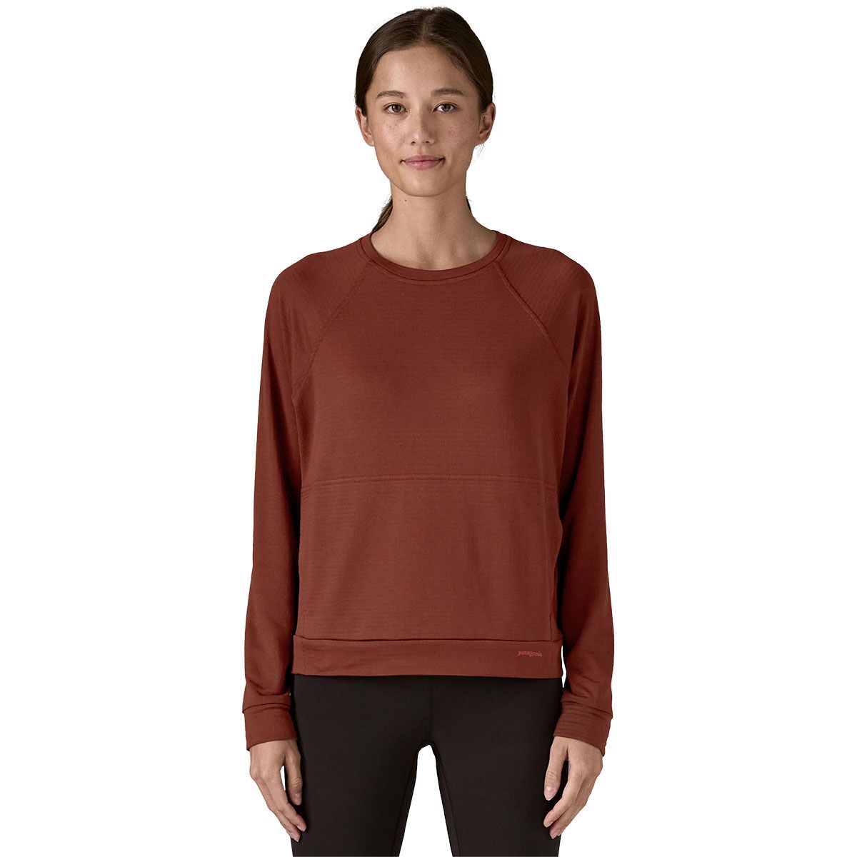 Image of Patagonia Long-Sleeve Capilene Thermal Crew - Women's Dried Vanilla, S