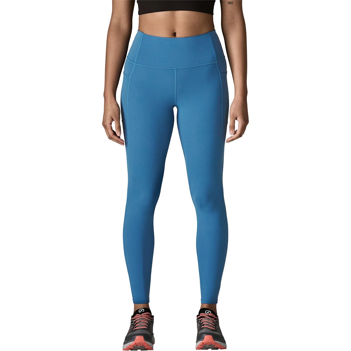 Image of Patagonia Maipo 7/8 Stash Tight - Women's Aquatic Blue, S