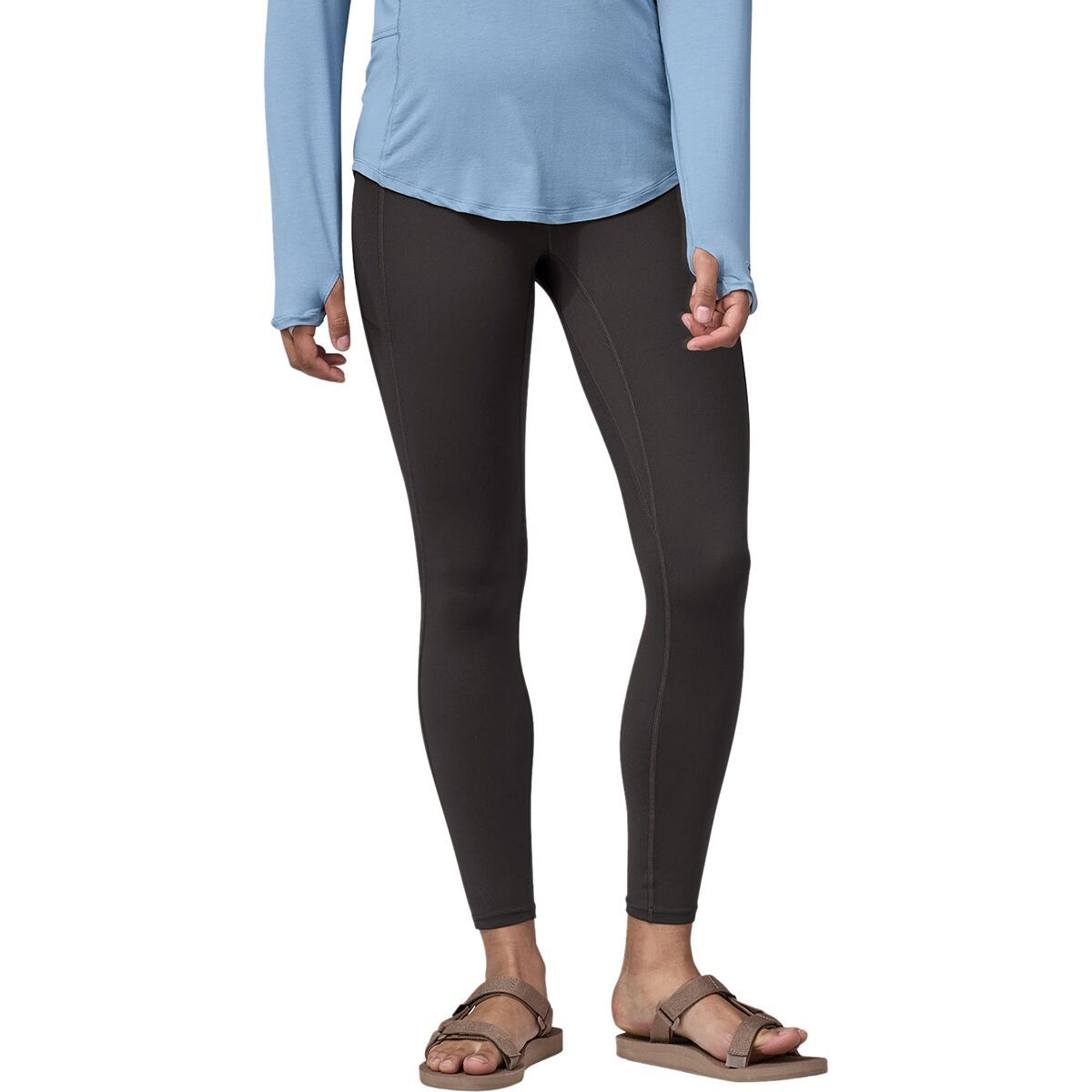 Image of Patagonia Maipo 7/8 Stash Tight - Women's Black, M