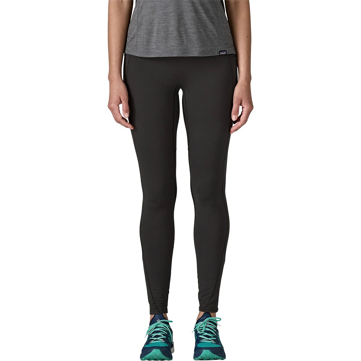 Image of Patagonia Peak Mission 27in Tight - Women's Black, S