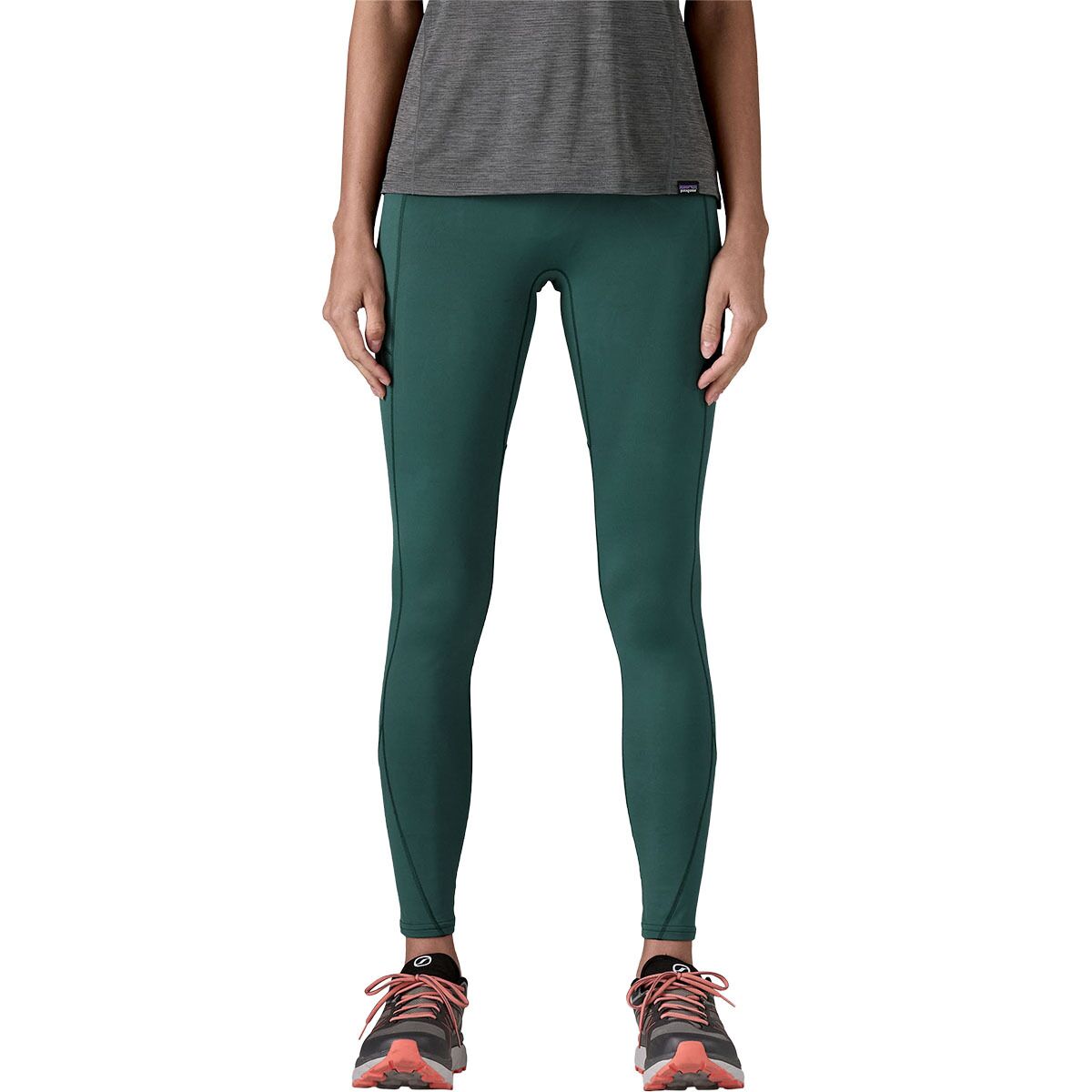 Image of Patagonia Peak Mission 27in Tight - Women's Cascade Green, S