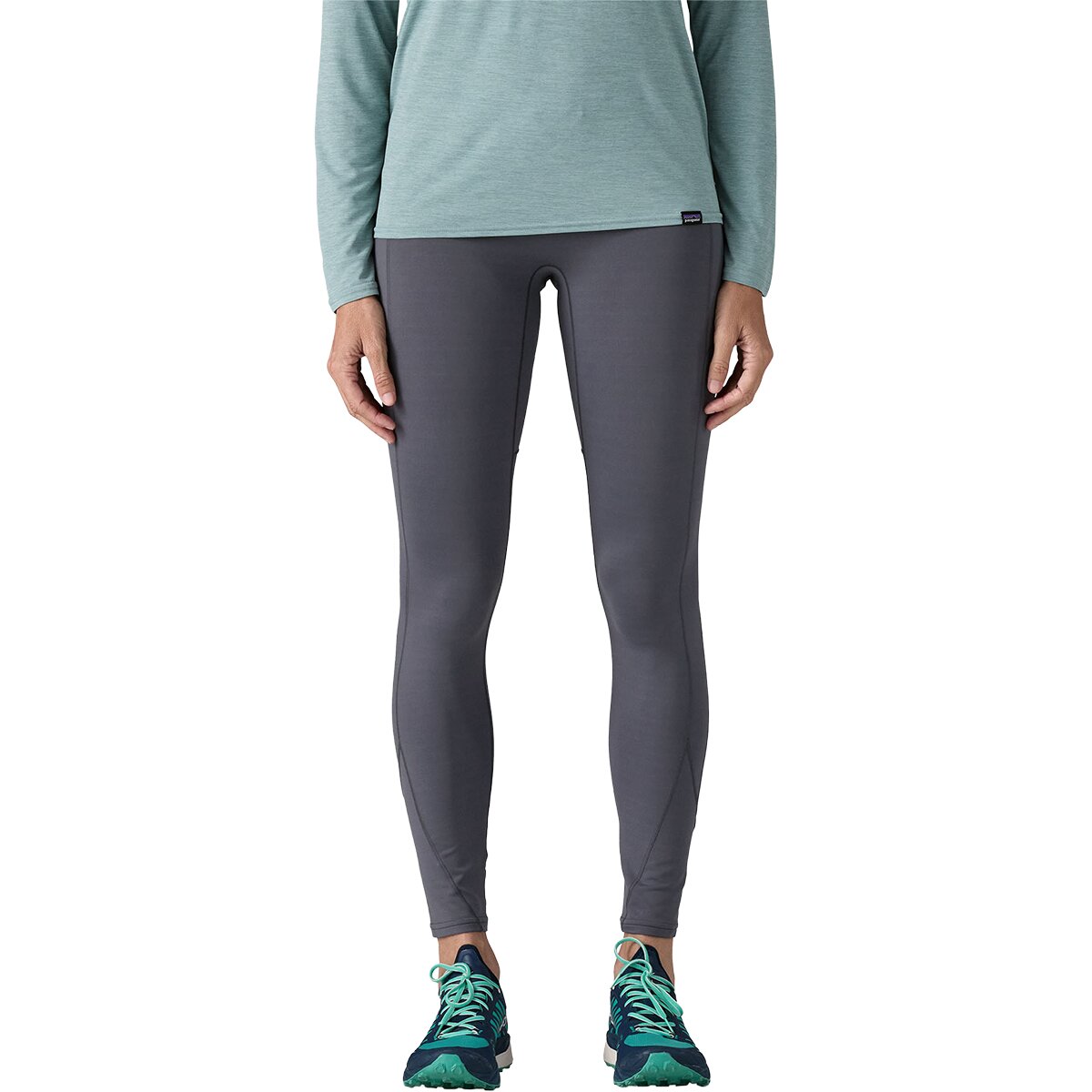 Image of Patagonia Peak Mission 27in Tight - Women's Smolder Blue, M
