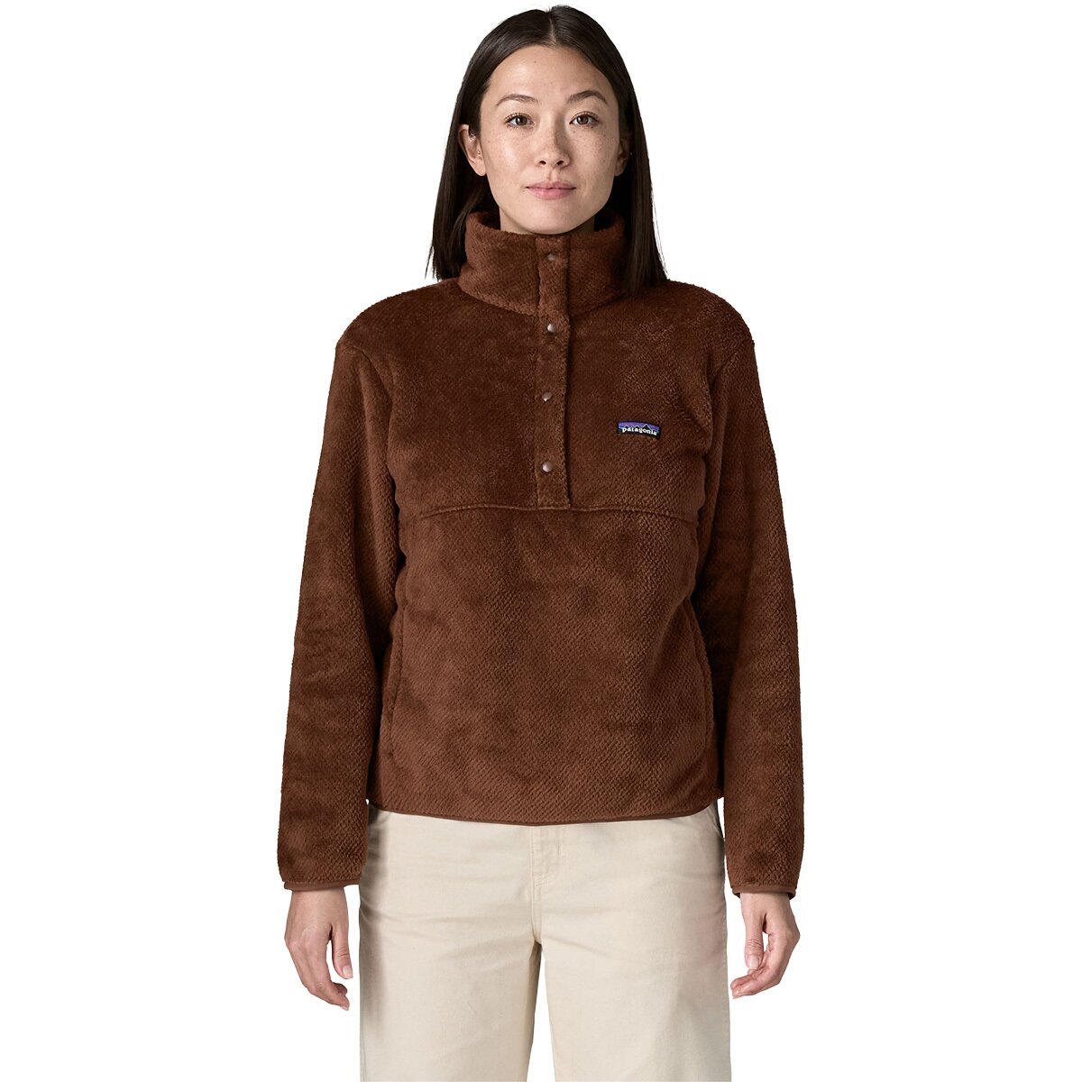 Image of Patagonia Re-Tool Half Snap Pullover - Women's Berm Brown, S