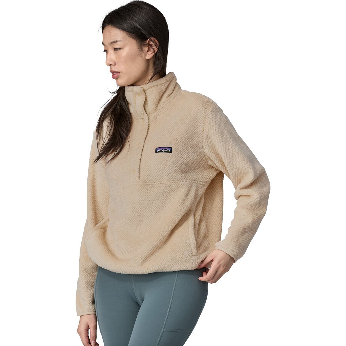 Image of Patagonia Re-Tool Half Snap Pullover - Women's Dark Natural, M