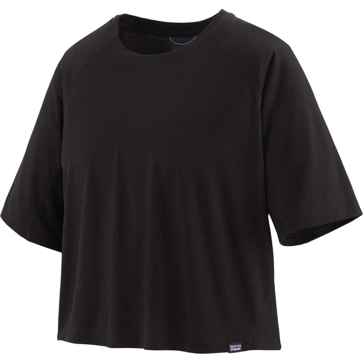 Short-Sleeve Cap Cool Trail Cropped Shirt - Women