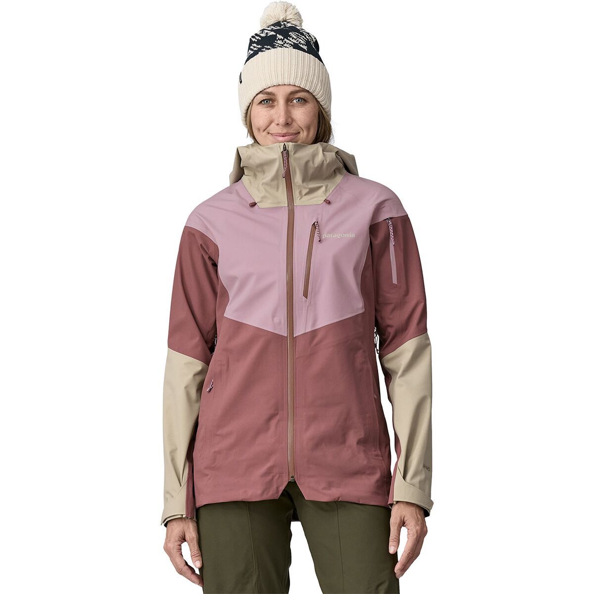 Image of Patagonia Snowdrifter Jacket - Women's Dulse Mauve, XL
