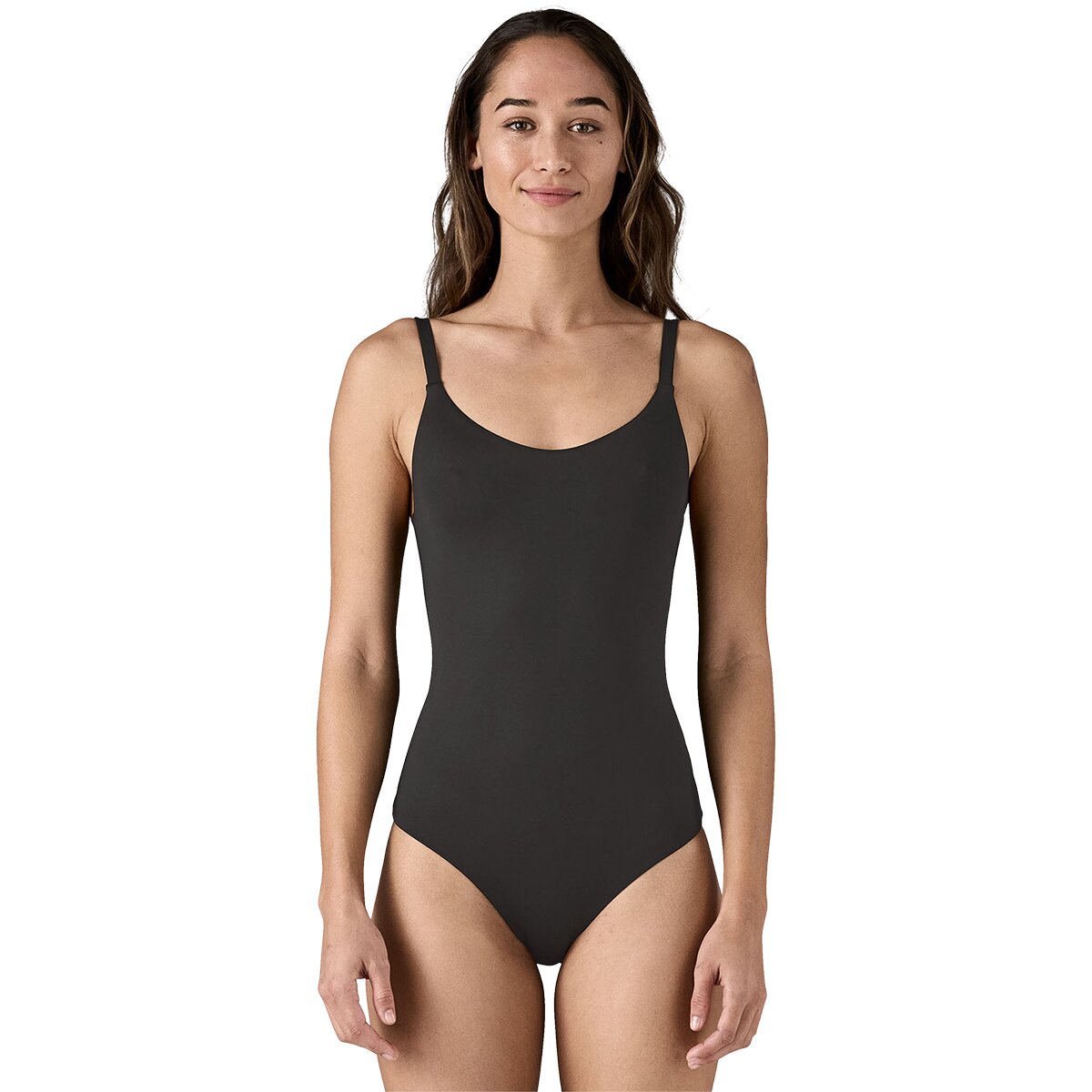 Image of Patagonia Sunny Tide One-Piece Swimsuit - Women's Black, XS