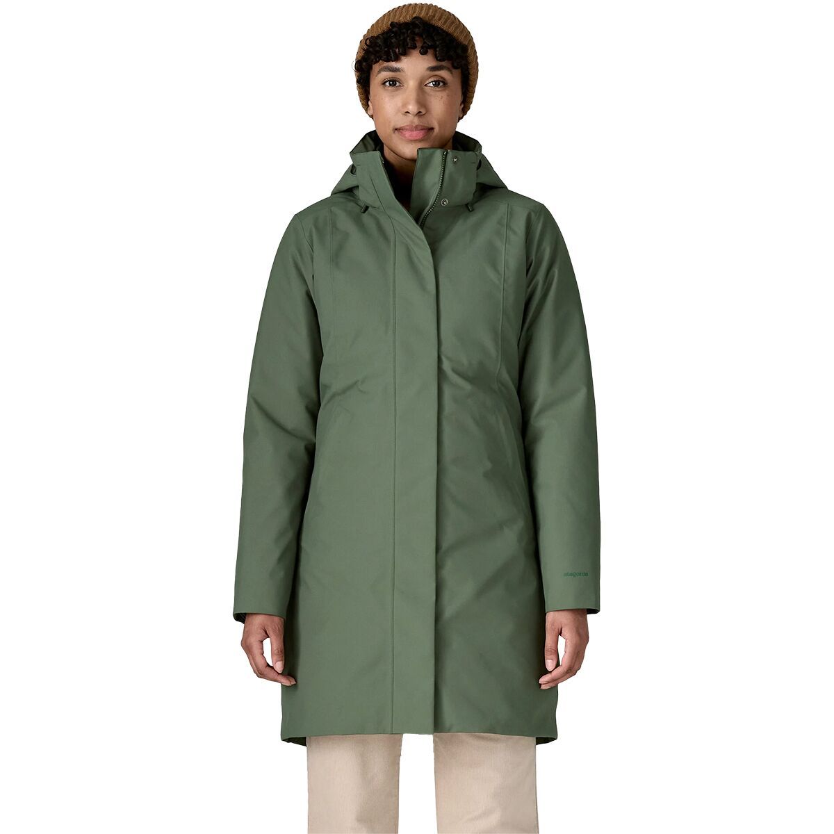 Image of Patagonia Tres Down 3-In-1 Parka - Women's Old Growth Green, S