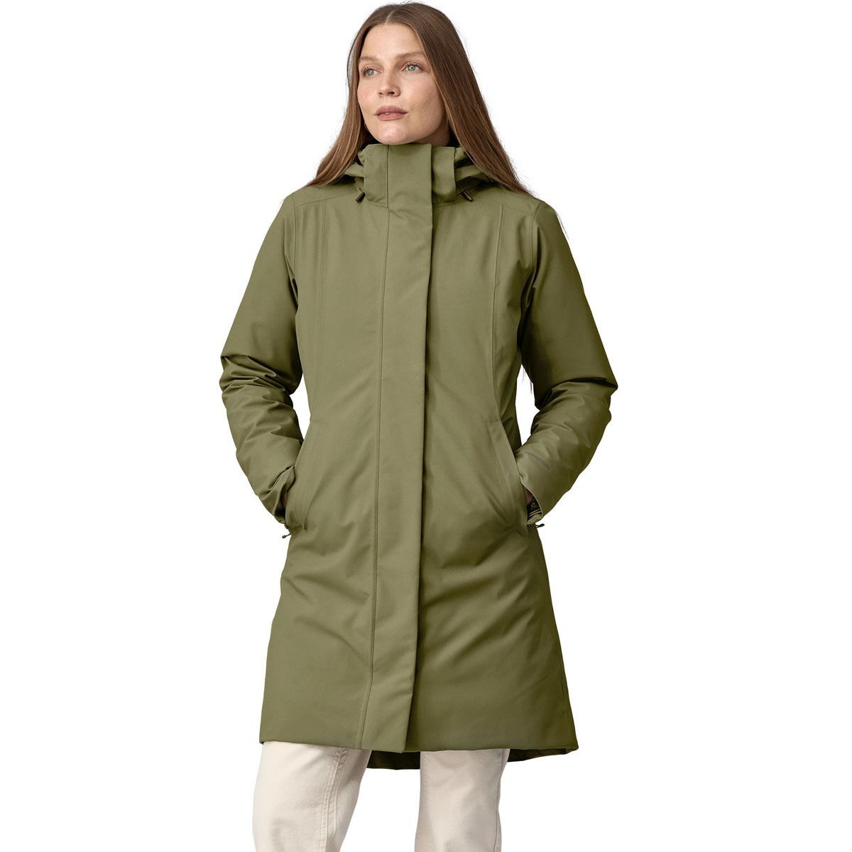 Image of Patagonia Tres Down 3-In-1 Parka - Women's Pine Needle Green, L