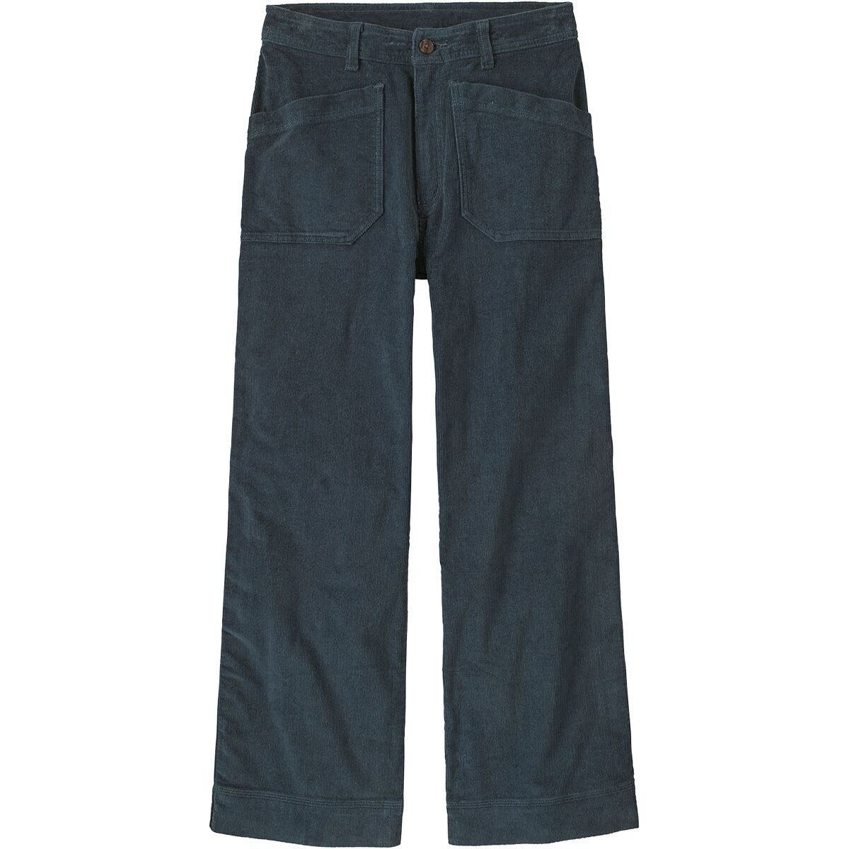Image of Patagonia Wide Leg Cord Pant - Women's Summit Blue, 4