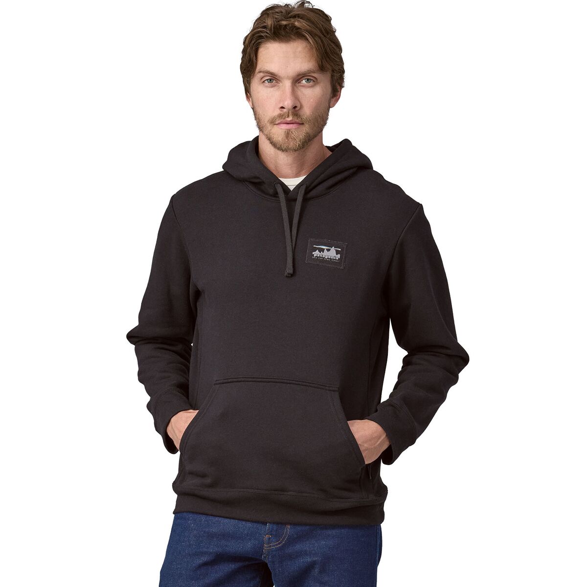 Image of Patagonia 73 Skyline Uprisal Hoodie Ink Black, S