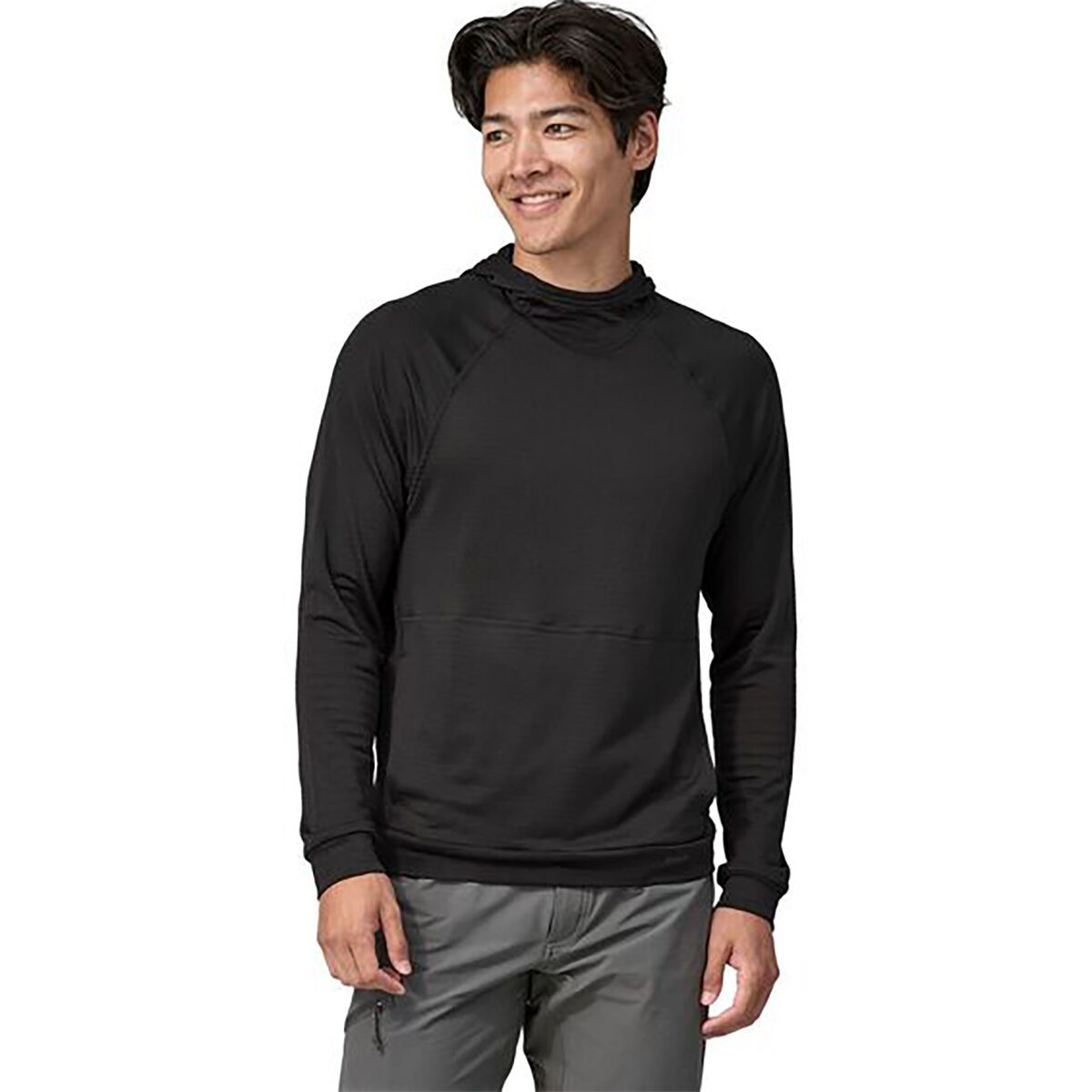 Image of Patagonia Capilene Thermal Hoodie - Men's Black, L